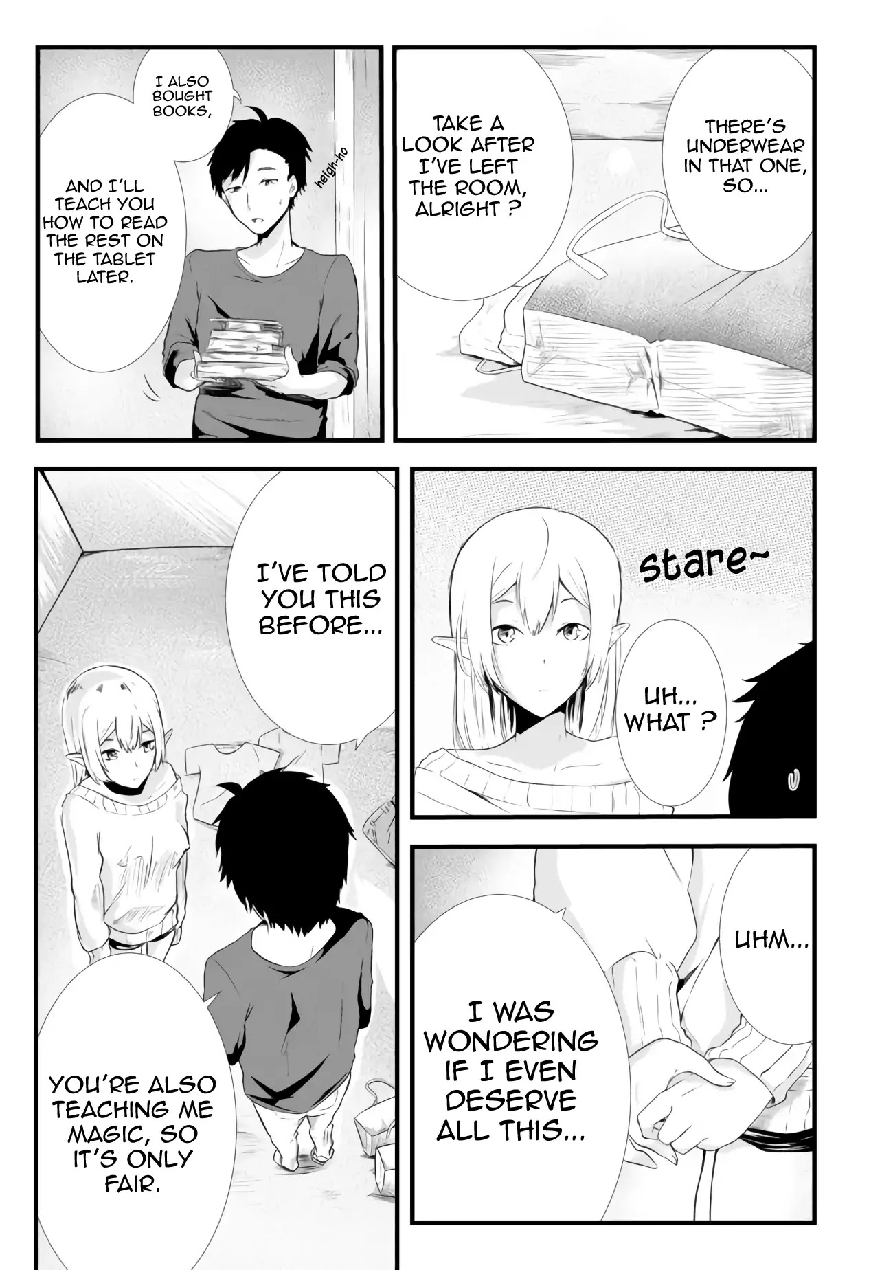 Sharing Life On A Deserted Island With An Elf Chapter 2 page 6 - Chapter 2
