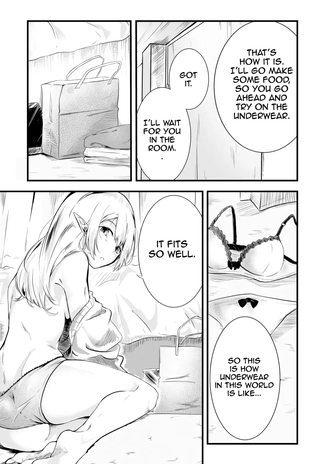 Sharing Life On A Deserted Island With An Elf Chapter 2 page 8 - Chapter 2