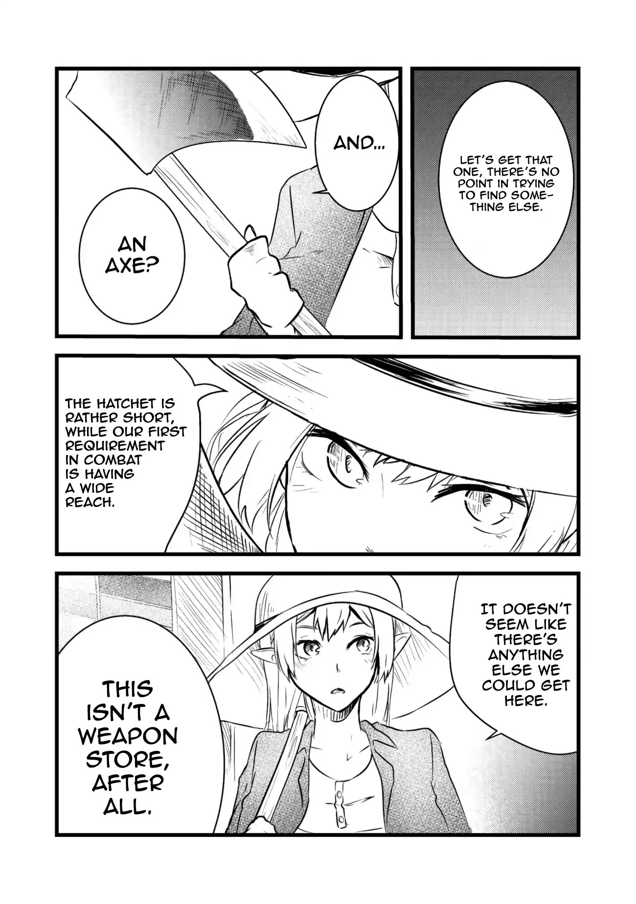 Sharing Life On A Deserted Island With An Elf Chapter 3.2 page 13 - Chapter 3.2