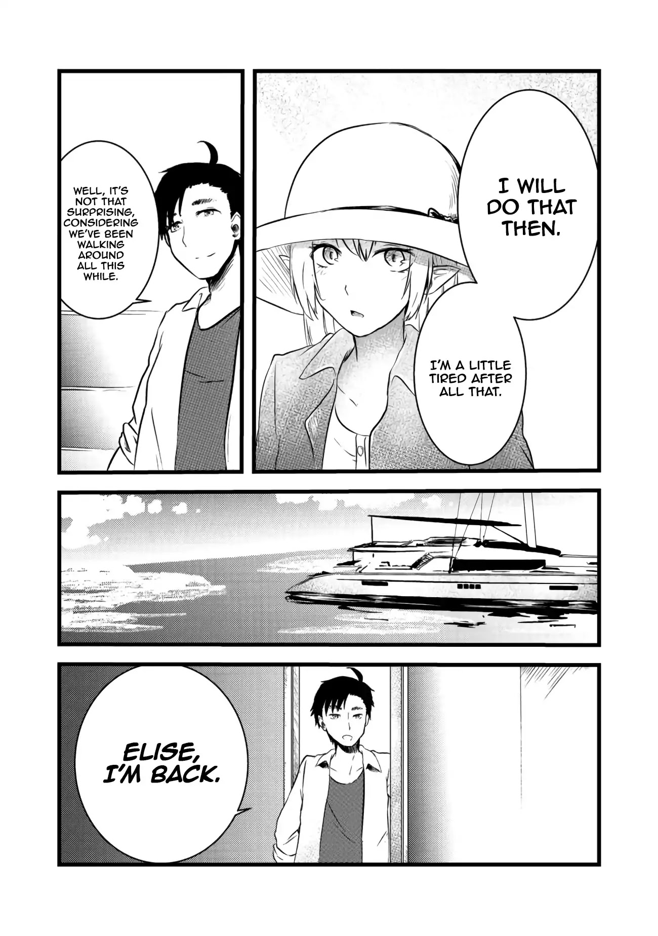 Sharing Life On A Deserted Island With An Elf Chapter 3.2 page 16 - Chapter 3.2