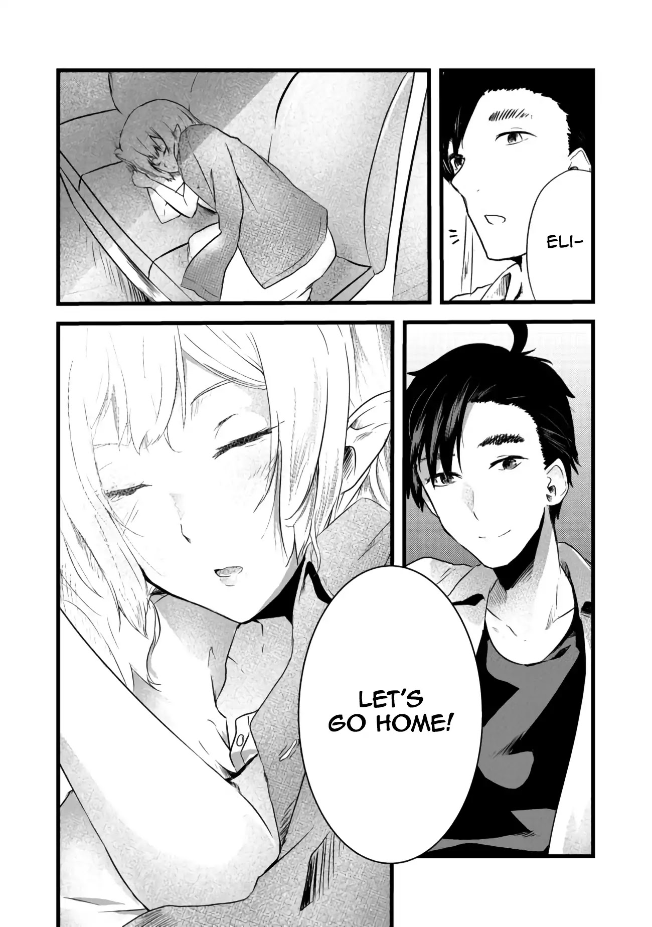 Sharing Life On A Deserted Island With An Elf Chapter 3.2 page 17 - Chapter 3.2