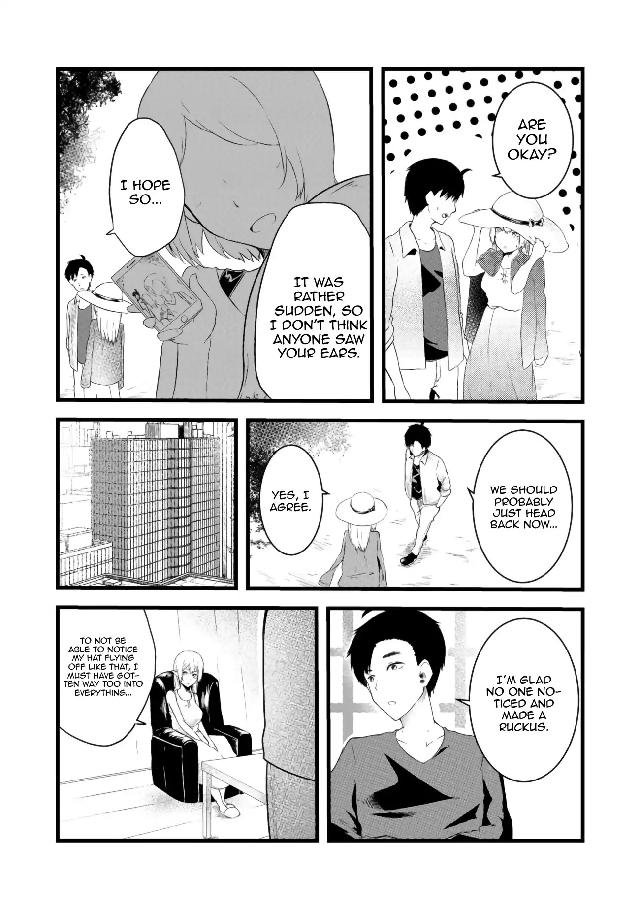Sharing Life On A Deserted Island With An Elf Chapter 3.2 page 5 - Chapter 3.2