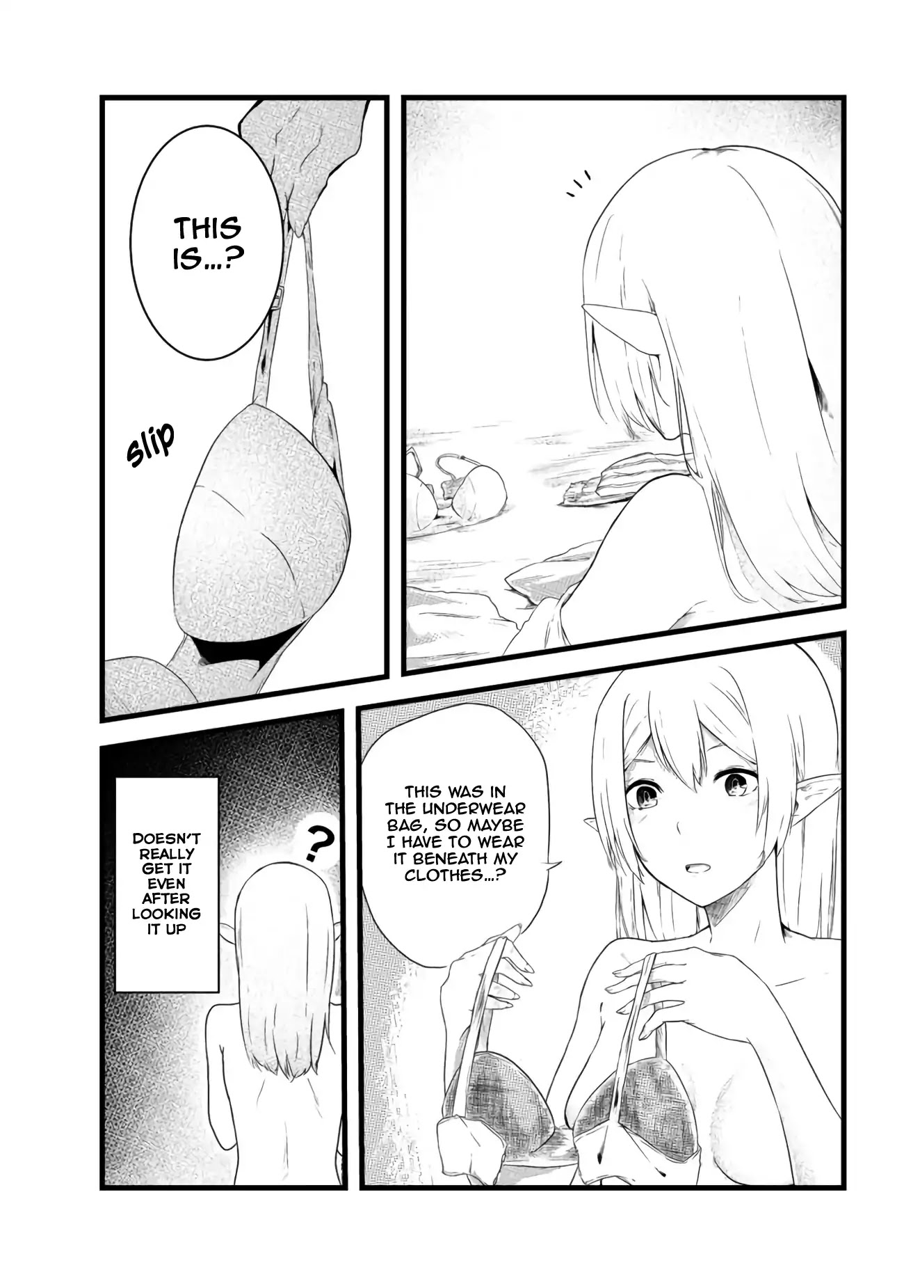 Sharing Life On A Deserted Island With An Elf Chapter 3 page 4 - Chapter 3