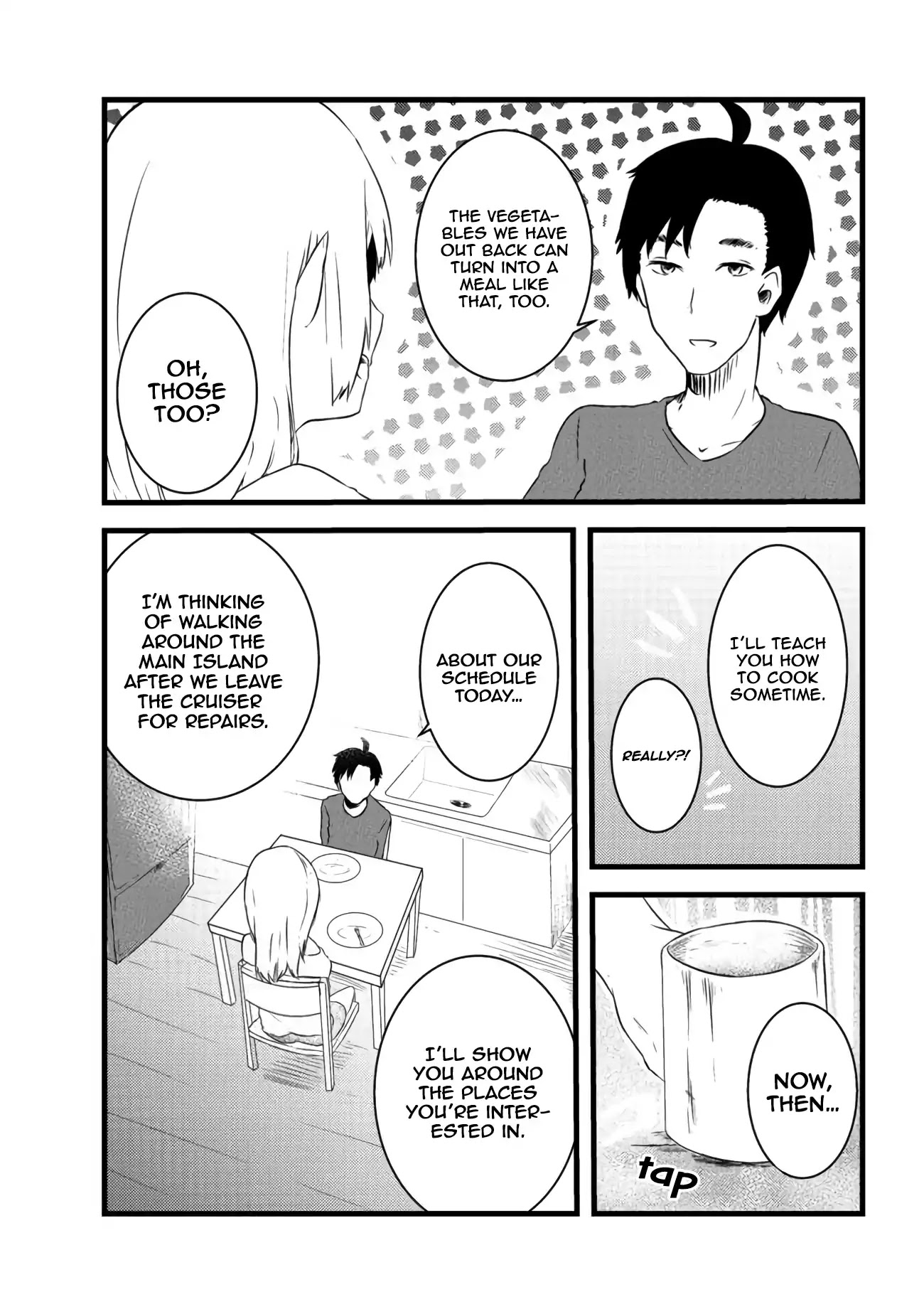 Sharing Life On A Deserted Island With An Elf Chapter 3 page 8 - Chapter 3