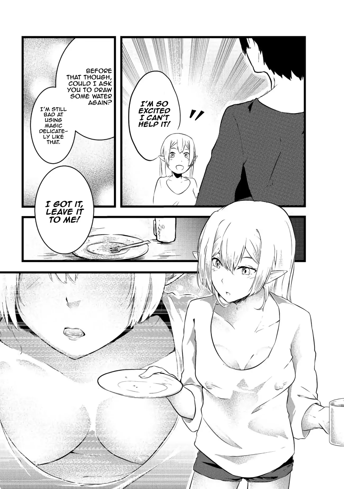 Sharing Life On A Deserted Island With An Elf Chapter 3 page 9 - Chapter 3