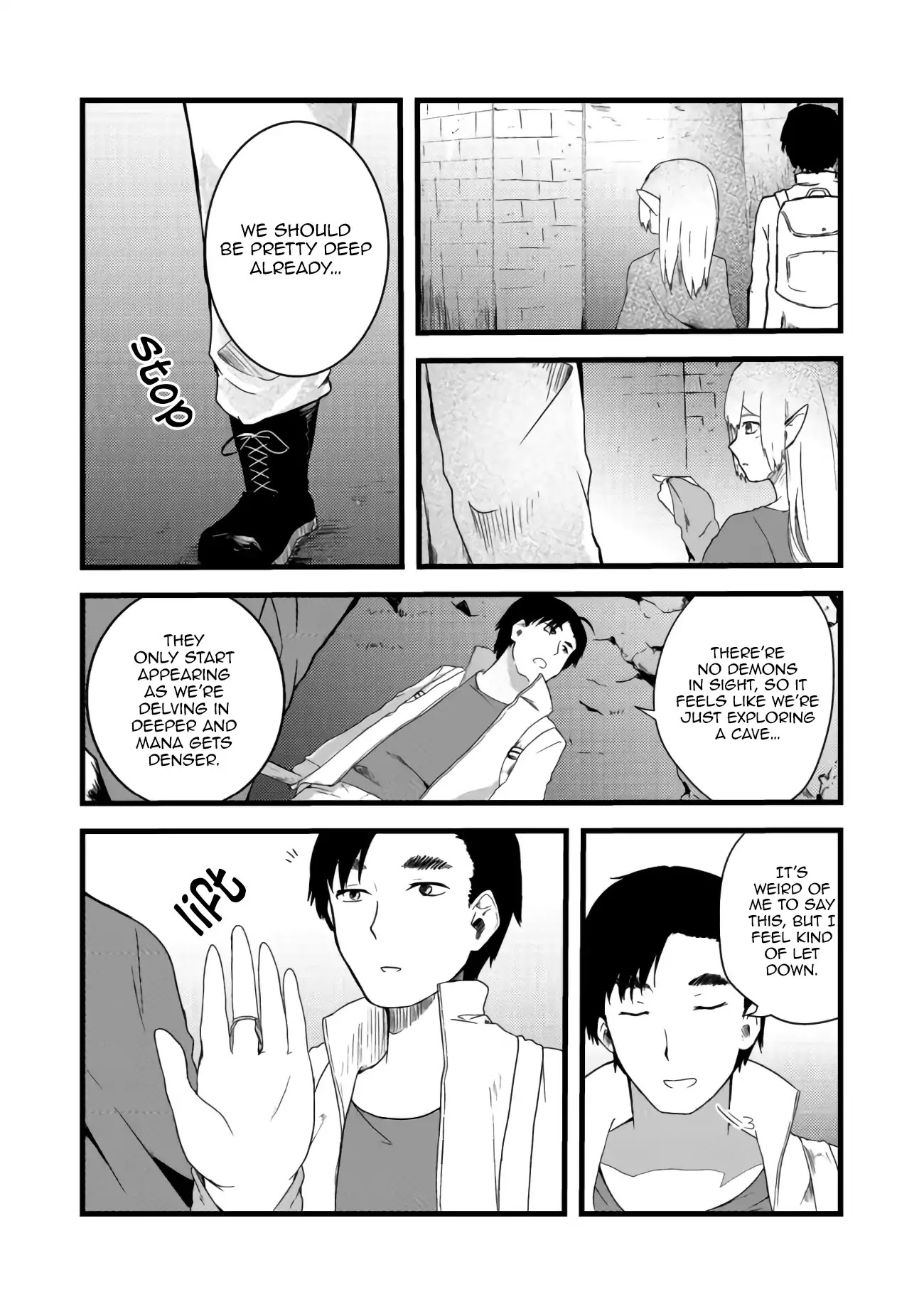 Sharing Life On A Deserted Island With An Elf Chapter 4 page 12 - Chapter 4