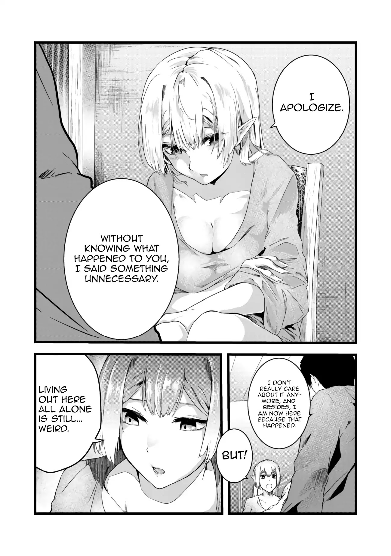 Sharing Life On A Deserted Island With An Elf Chapter 4 page 35 - Chapter 4