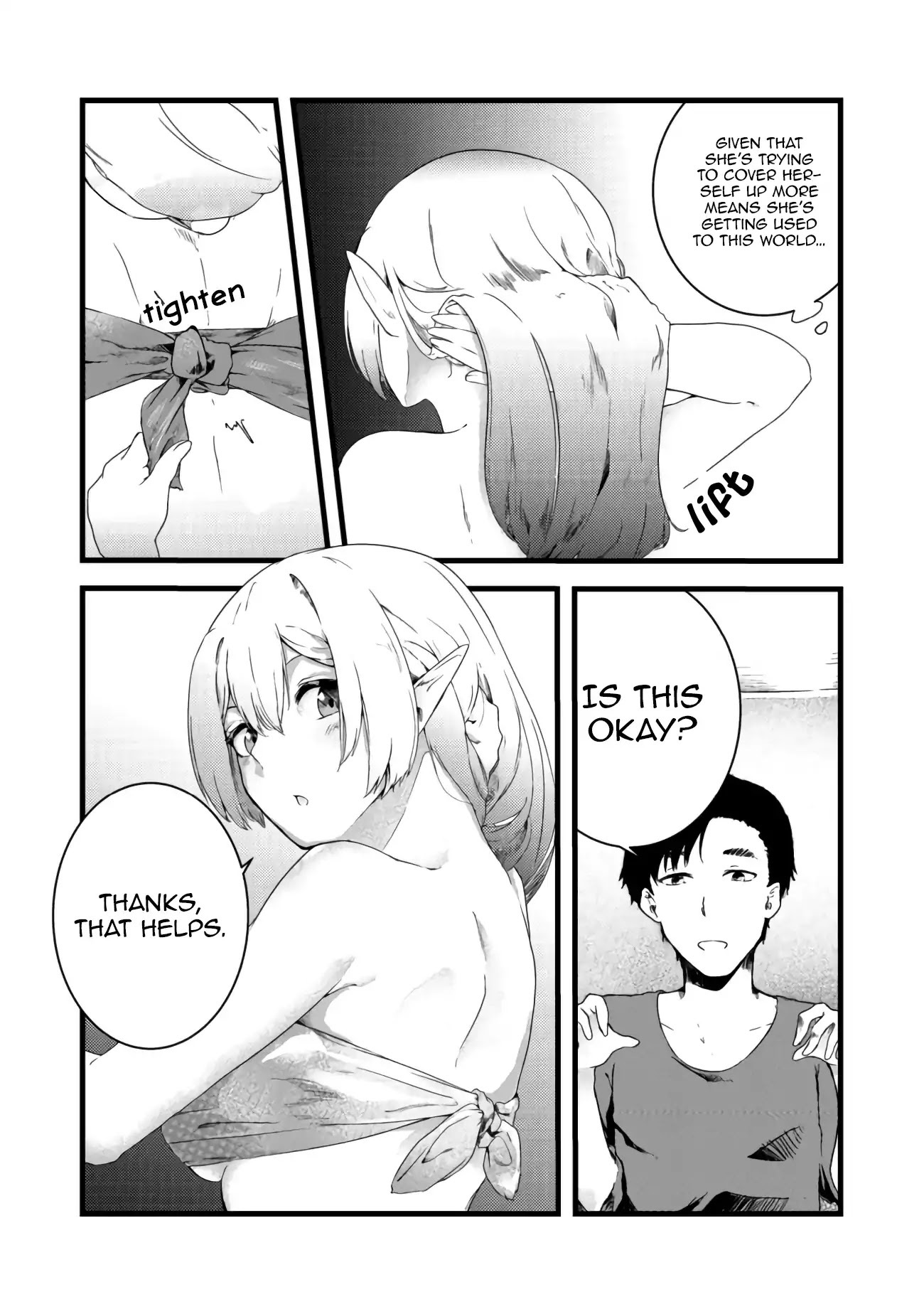 Sharing Life On A Deserted Island With An Elf Chapter 4 page 4 - Chapter 4