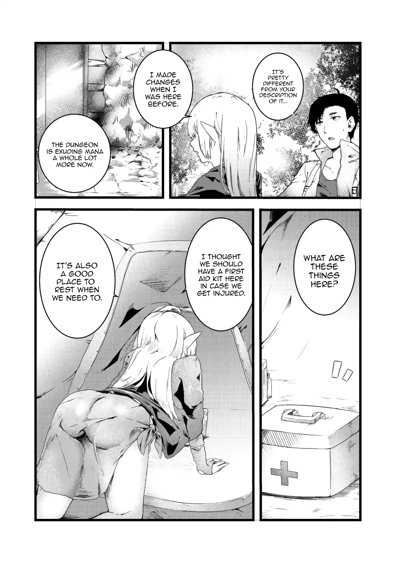 Sharing Life On A Deserted Island With An Elf Chapter 4 page 7 - Chapter 4