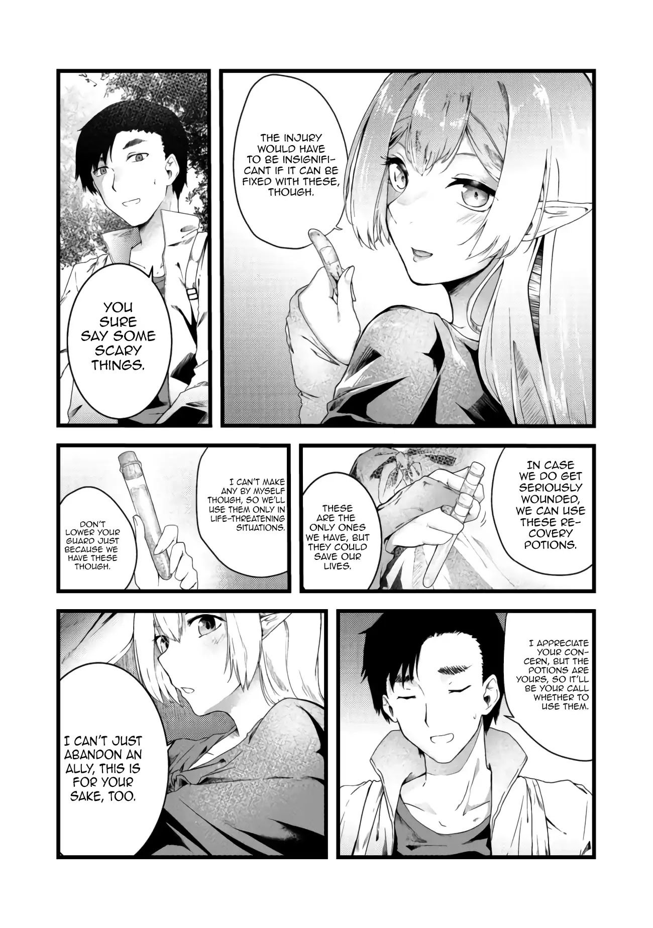 Sharing Life On A Deserted Island With An Elf Chapter 4 page 8 - Chapter 4