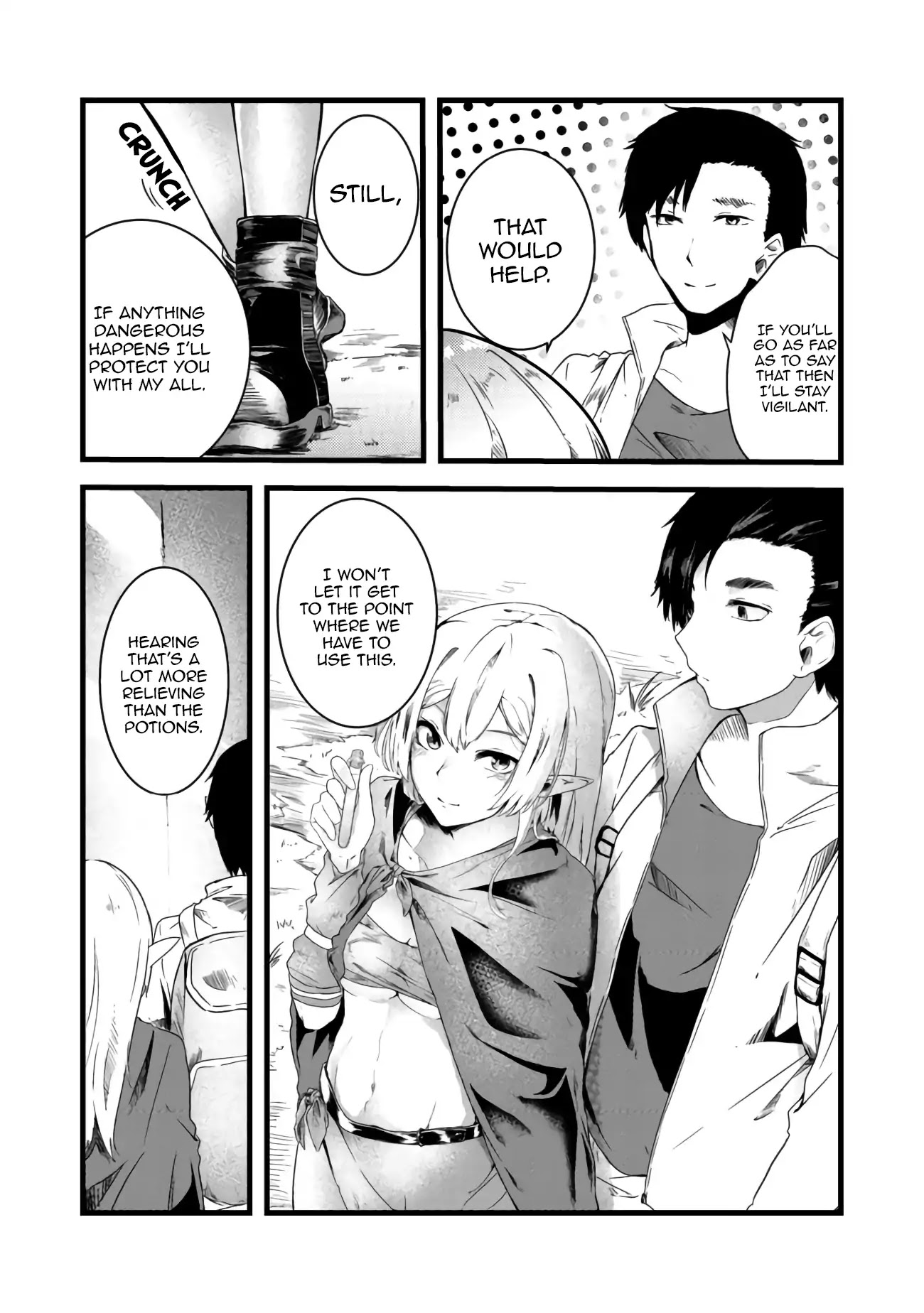 Sharing Life On A Deserted Island With An Elf Chapter 4 page 9 - Chapter 4