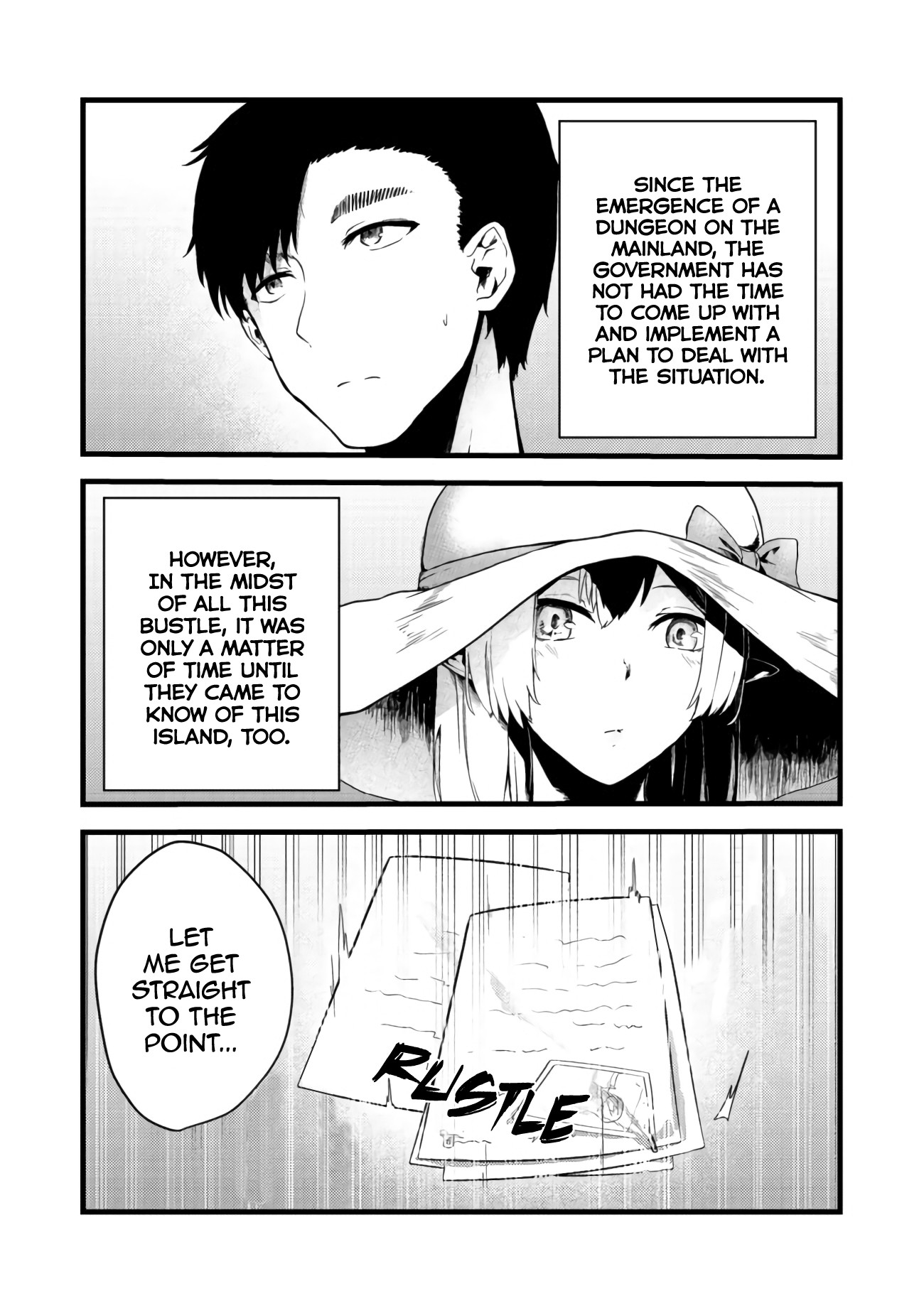 Sharing Life On A Deserted Island With An Elf Chapter 5 page 1 - Chapter 5