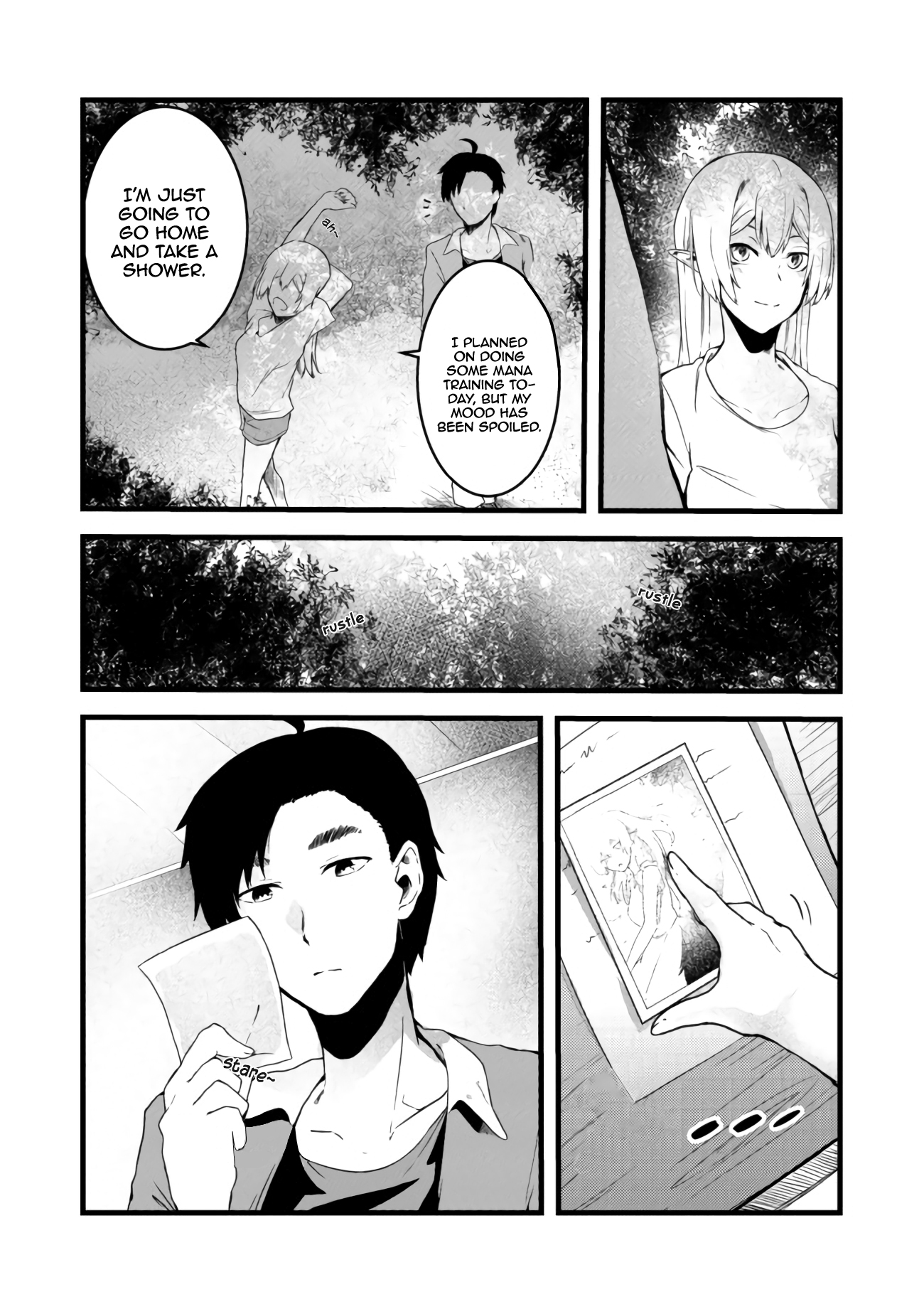 Sharing Life On A Deserted Island With An Elf Chapter 5 page 11 - Chapter 5