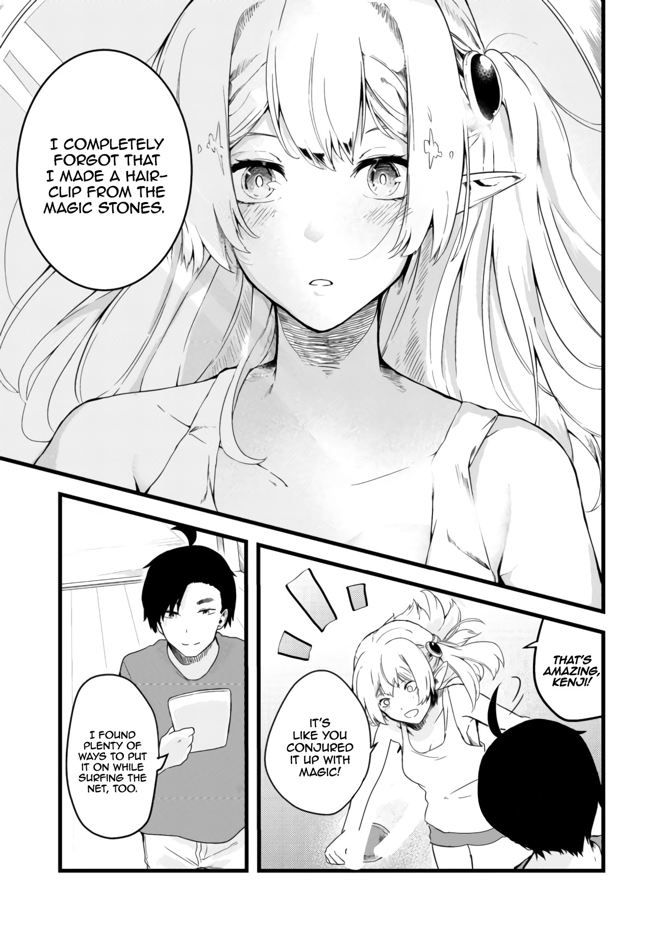 Sharing Life On A Deserted Island With An Elf Chapter 5 page 14 - Chapter 5