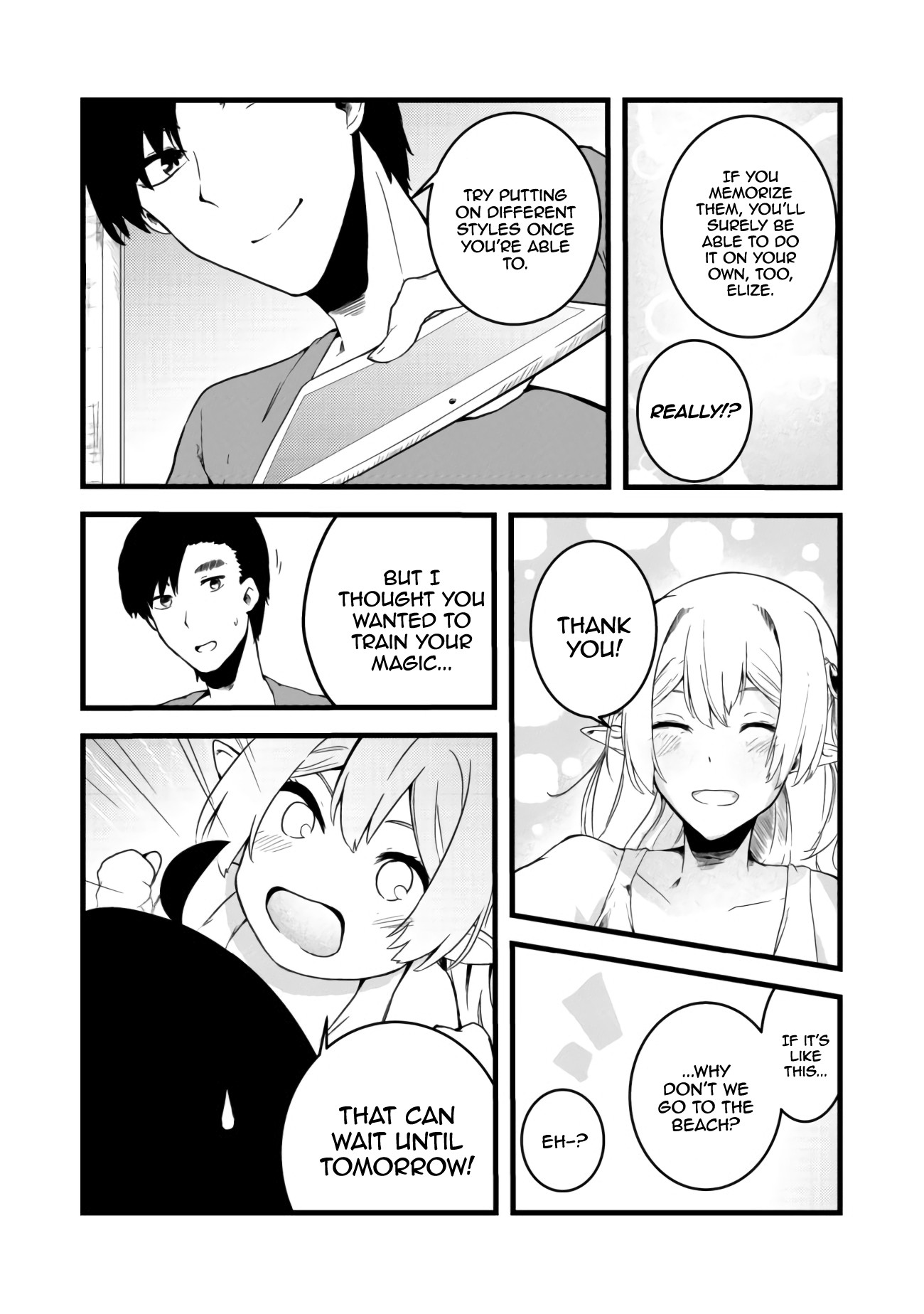 Sharing Life On A Deserted Island With An Elf Chapter 5 page 15 - Chapter 5