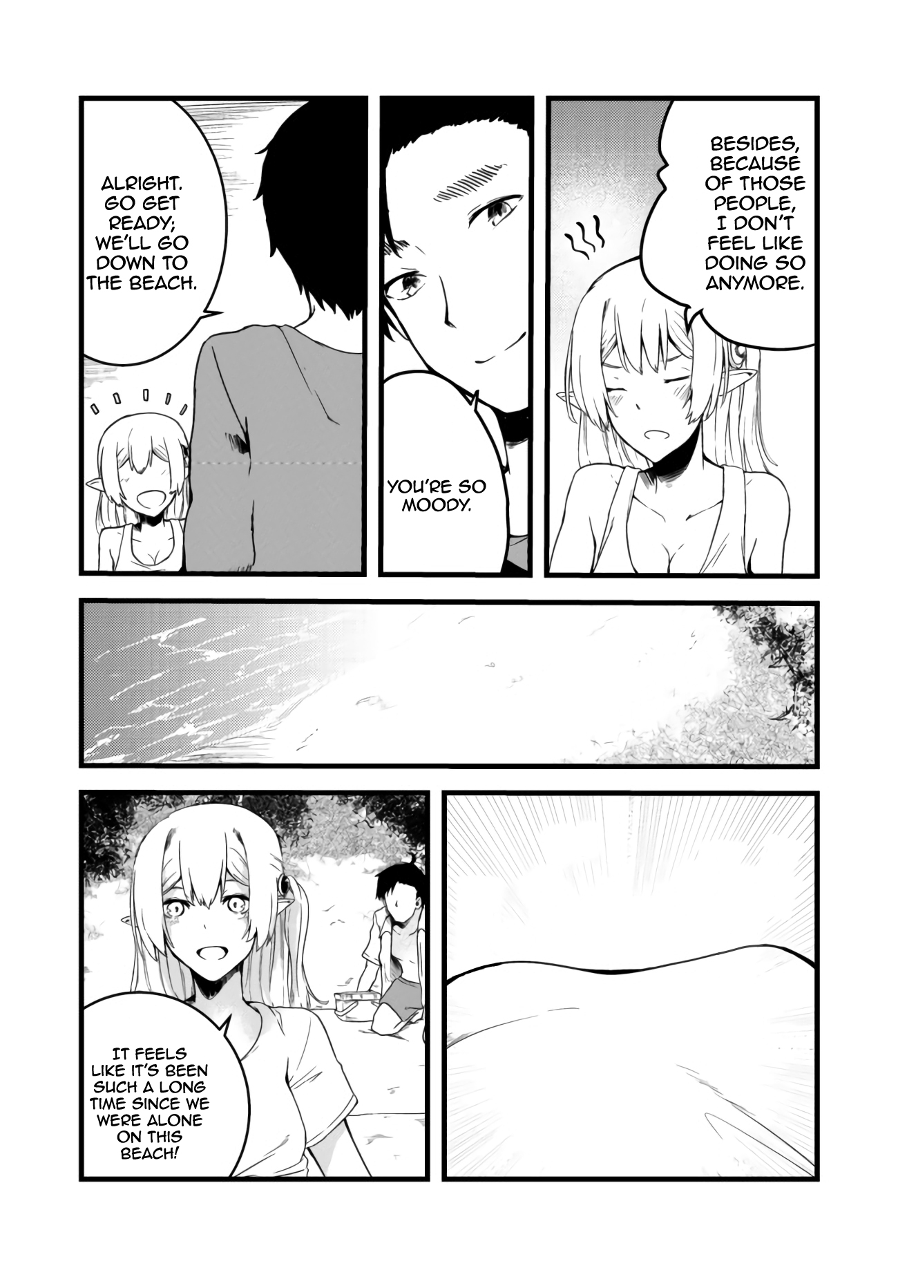 Sharing Life On A Deserted Island With An Elf Chapter 5 page 16 - Chapter 5