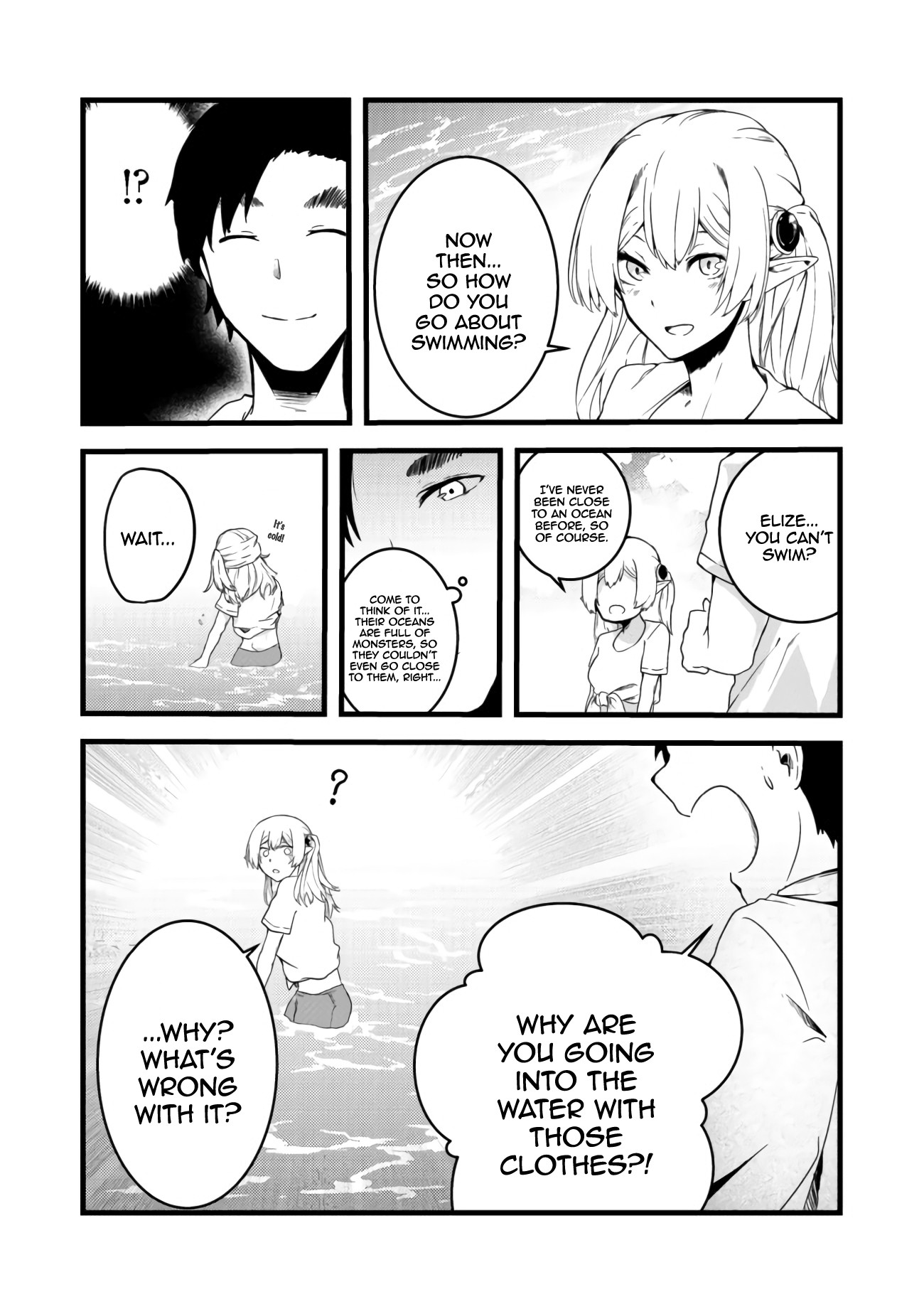 Sharing Life On A Deserted Island With An Elf Chapter 5 page 17 - Chapter 5