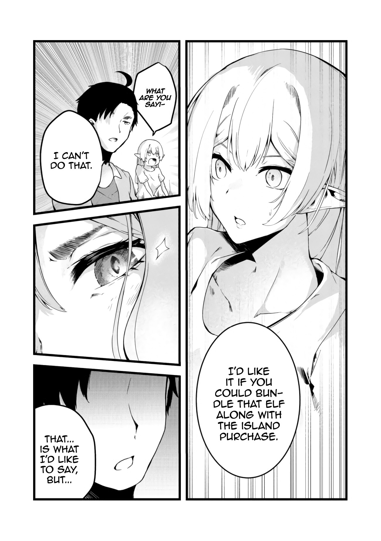 Sharing Life On A Deserted Island With An Elf Chapter 5 page 7 - Chapter 5