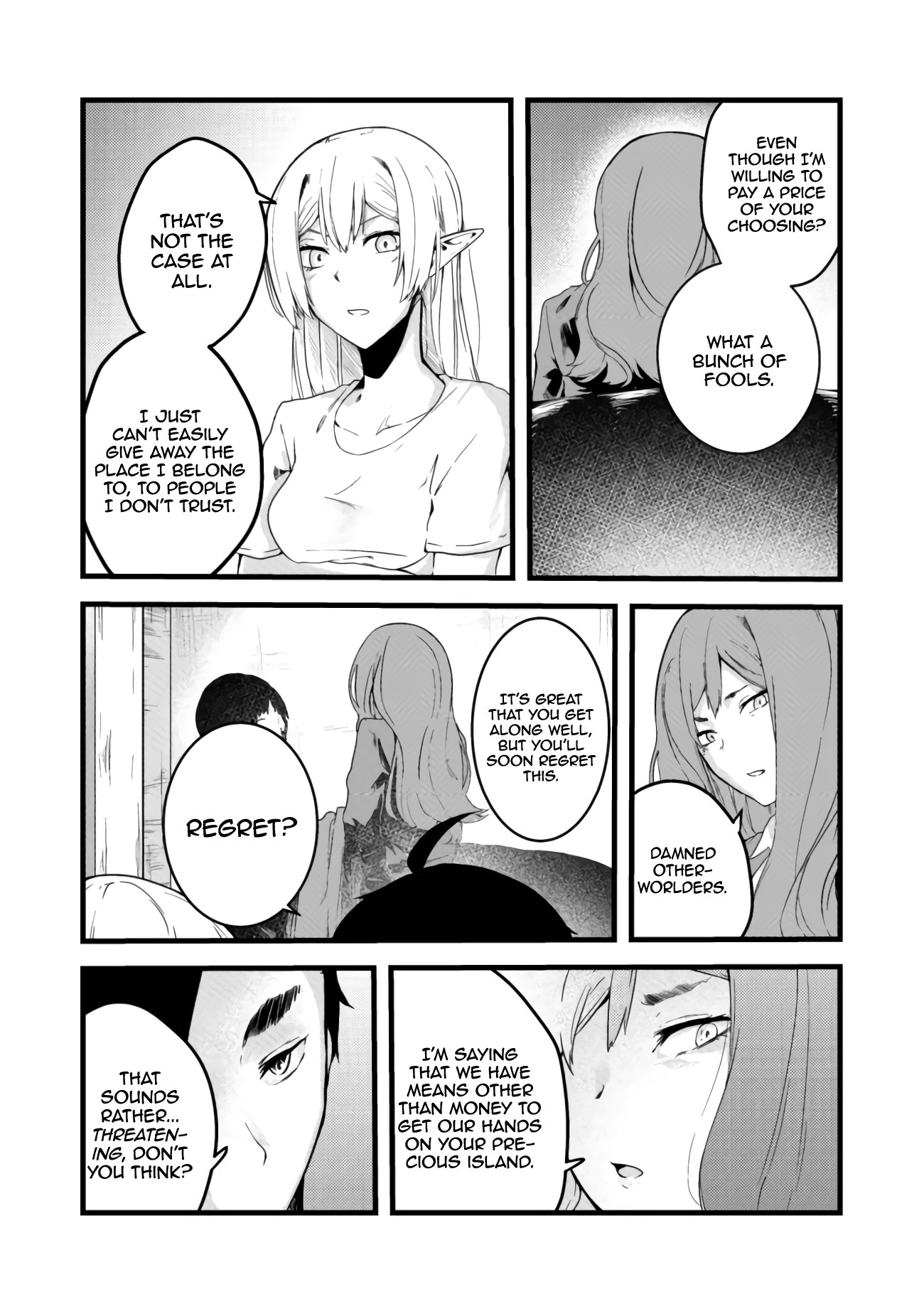 Sharing Life On A Deserted Island With An Elf Chapter 5 page 9 - Chapter 5