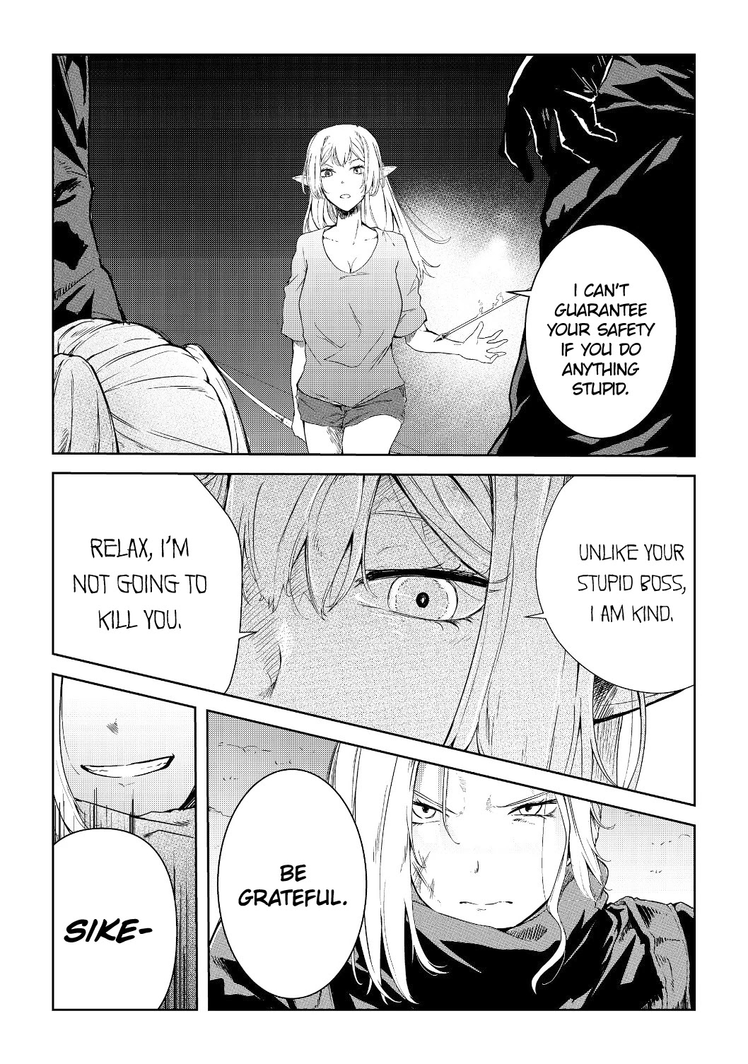 Sharing Life On A Deserted Island With An Elf Chapter 6 page 13 - Chapter 6