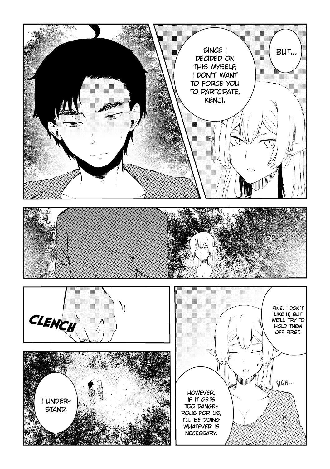 Sharing Life On A Deserted Island With An Elf Chapter 6 page 7 - Chapter 6