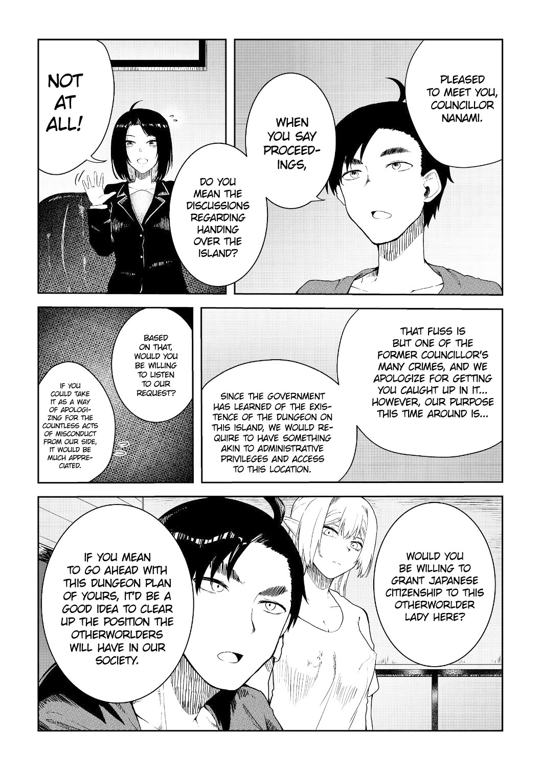 Sharing Life On A Deserted Island With An Elf Chapter 7 page 12 - Chapter 7