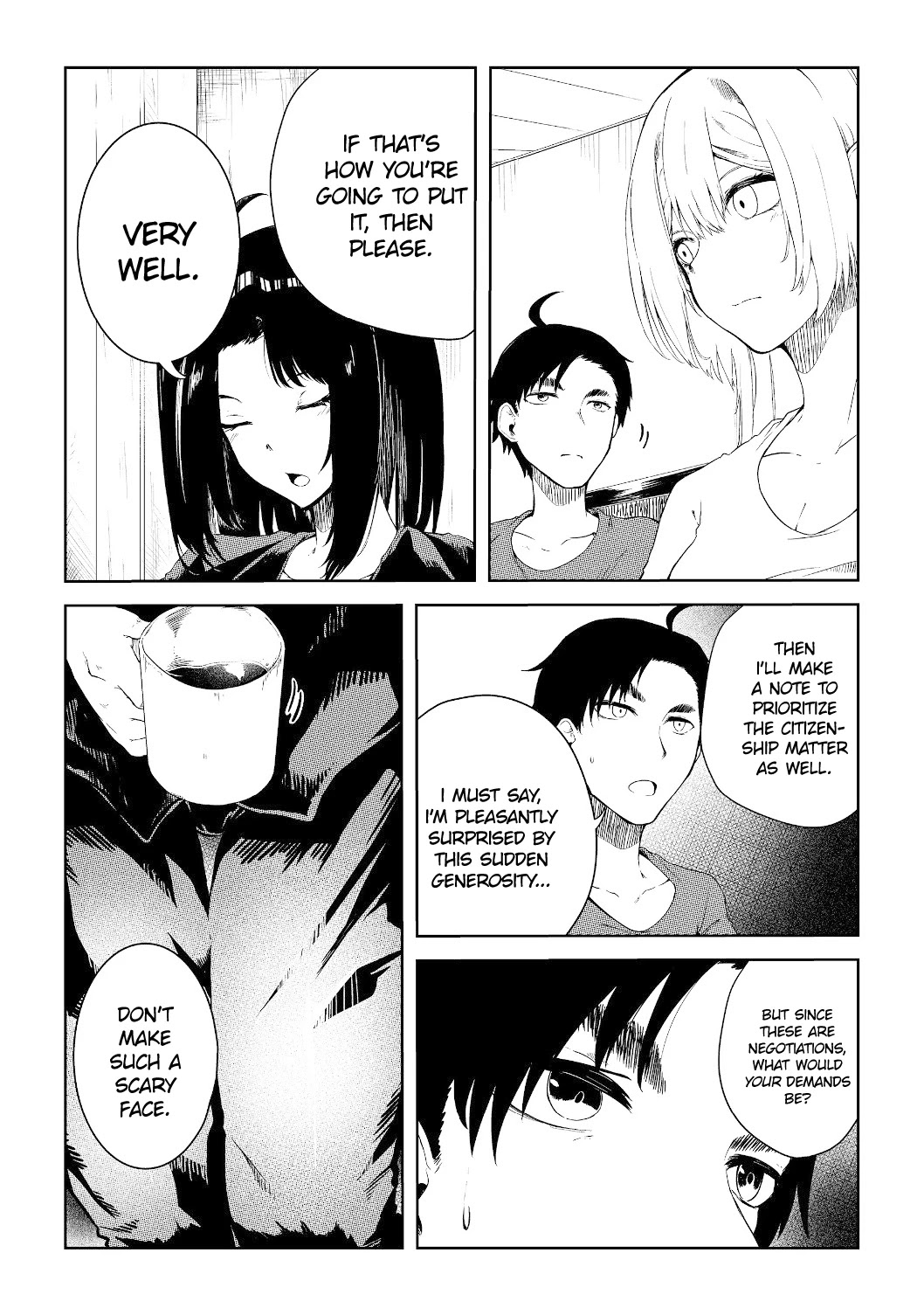 Sharing Life On A Deserted Island With An Elf Chapter 7 page 14 - Chapter 7