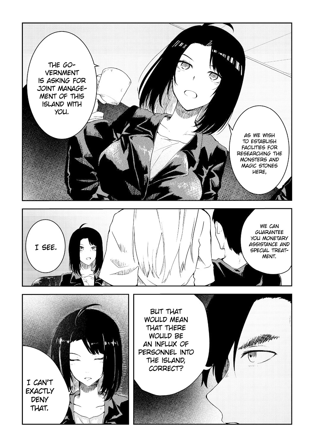 Sharing Life On A Deserted Island With An Elf Chapter 7 page 15 - Chapter 7