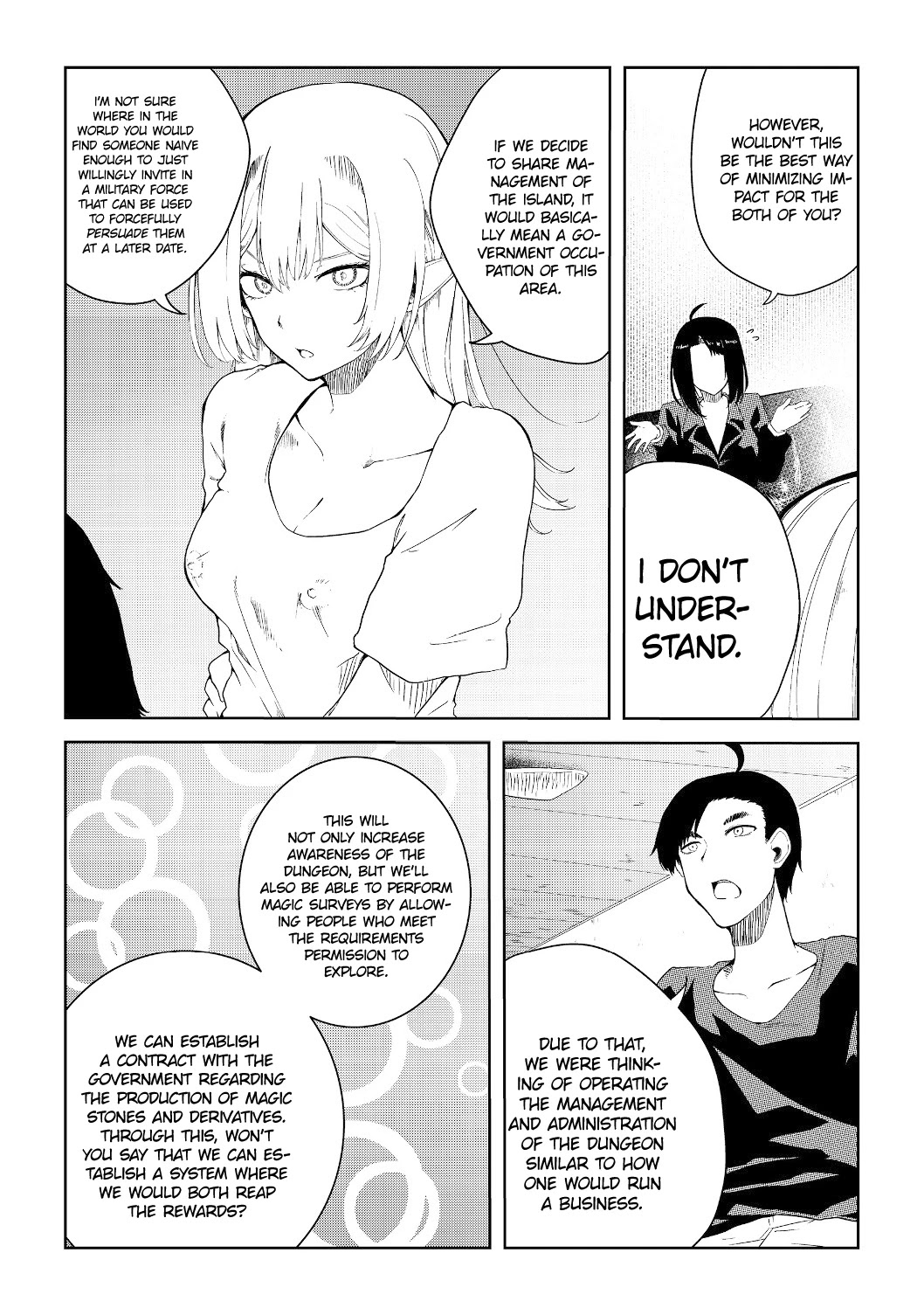 Sharing Life On A Deserted Island With An Elf Chapter 7 page 16 - Chapter 7