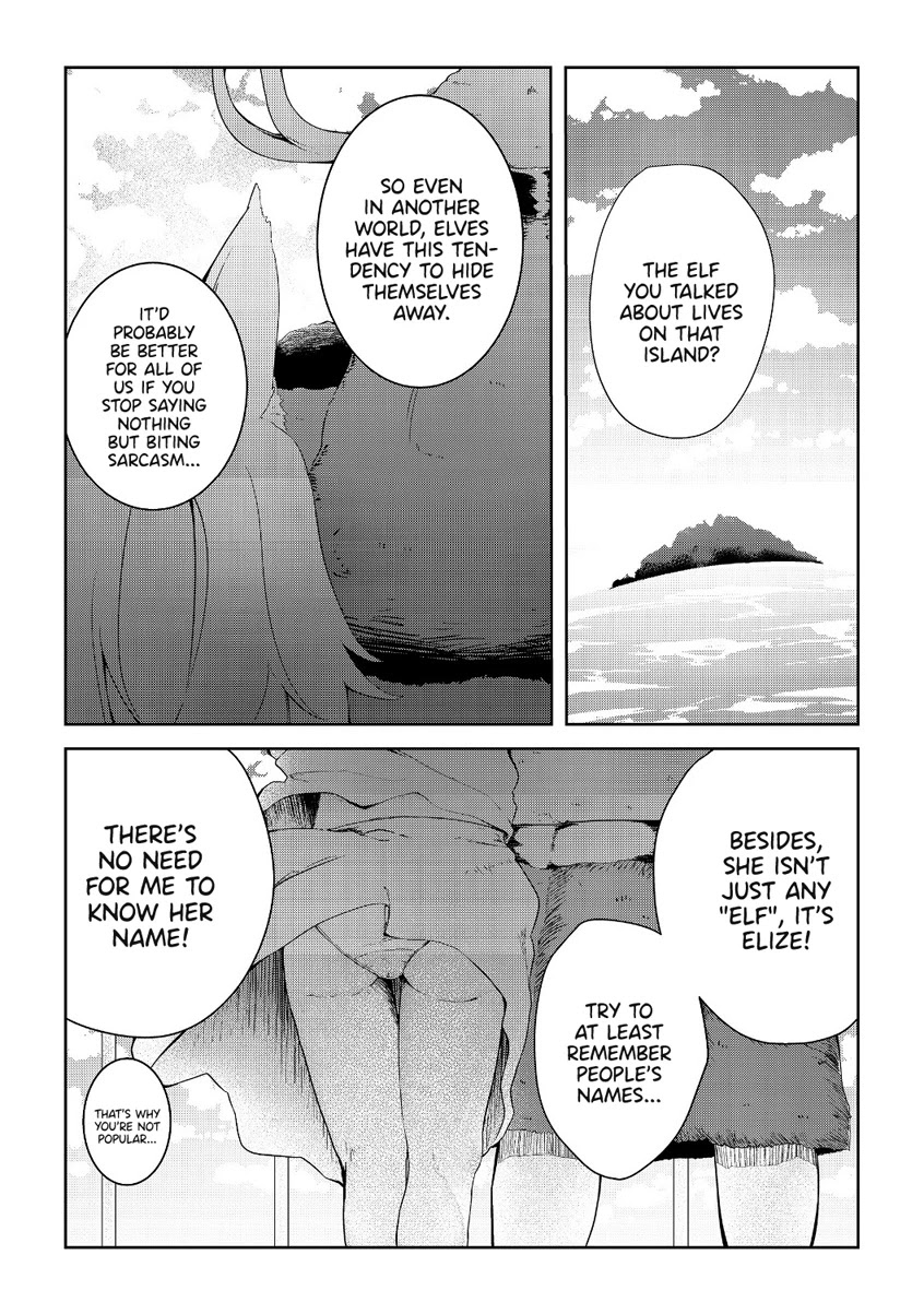Sharing Life On A Deserted Island With An Elf Chapter 8 page 1 - Chapter 8