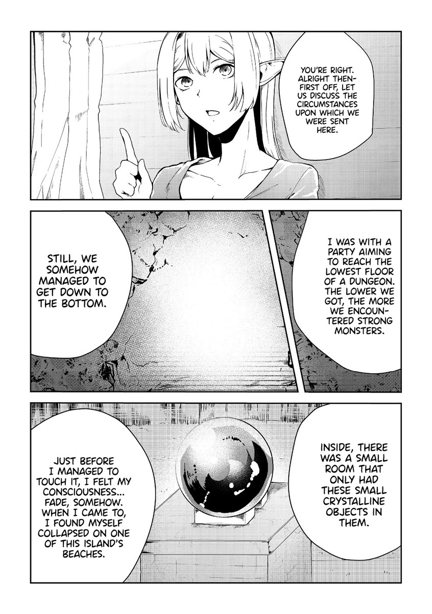 Sharing Life On A Deserted Island With An Elf Chapter 8 page 9 - Chapter 8