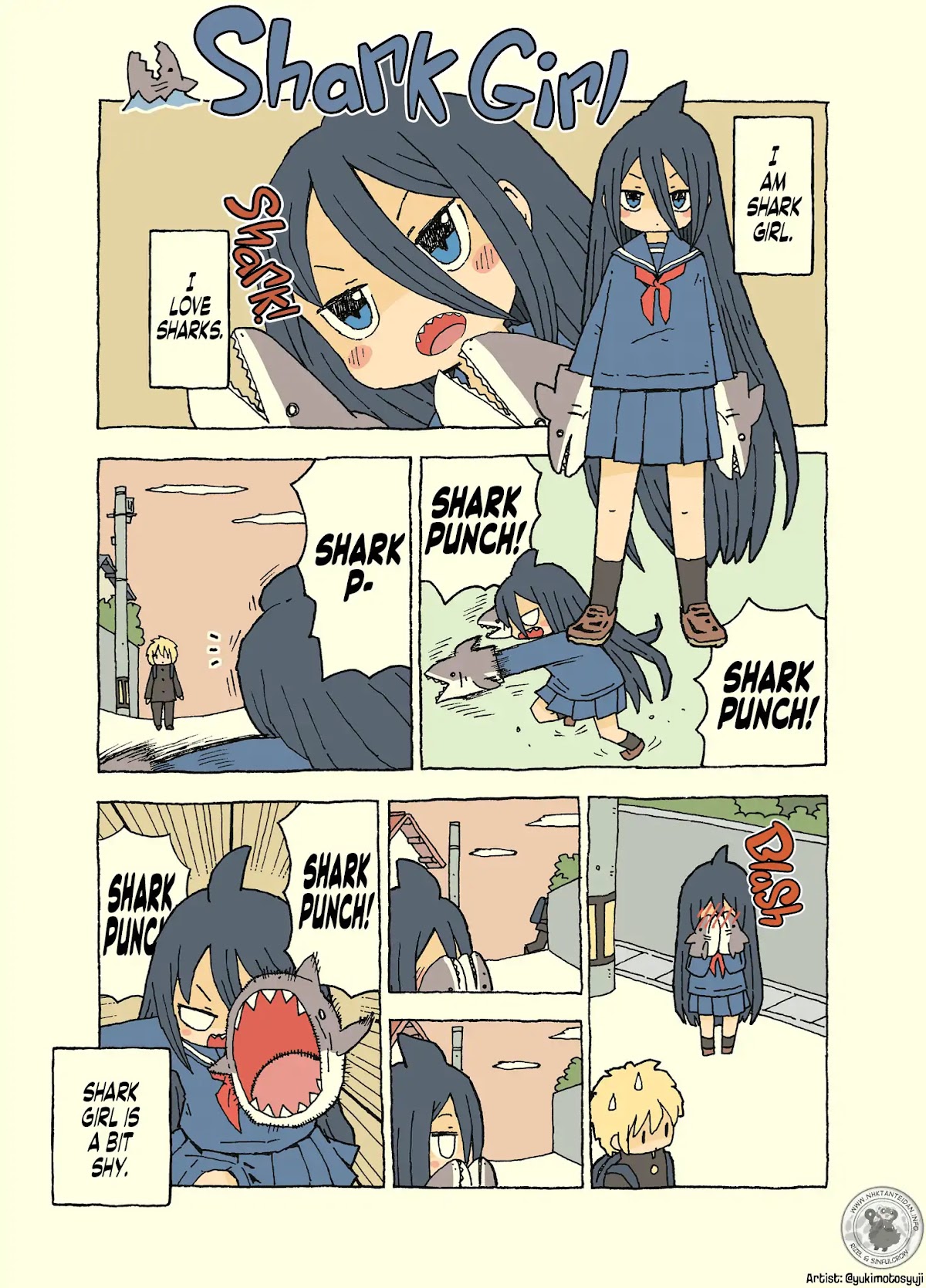 Shark Girl Chapter 0.1 page 1 - Chapter 0.1