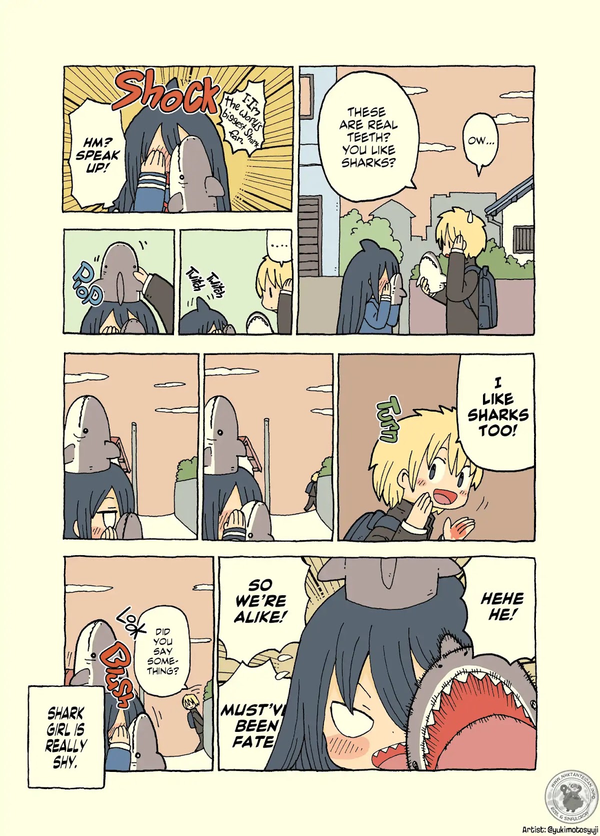Shark Girl Chapter 0.2 page 2 - Chapter 0.2