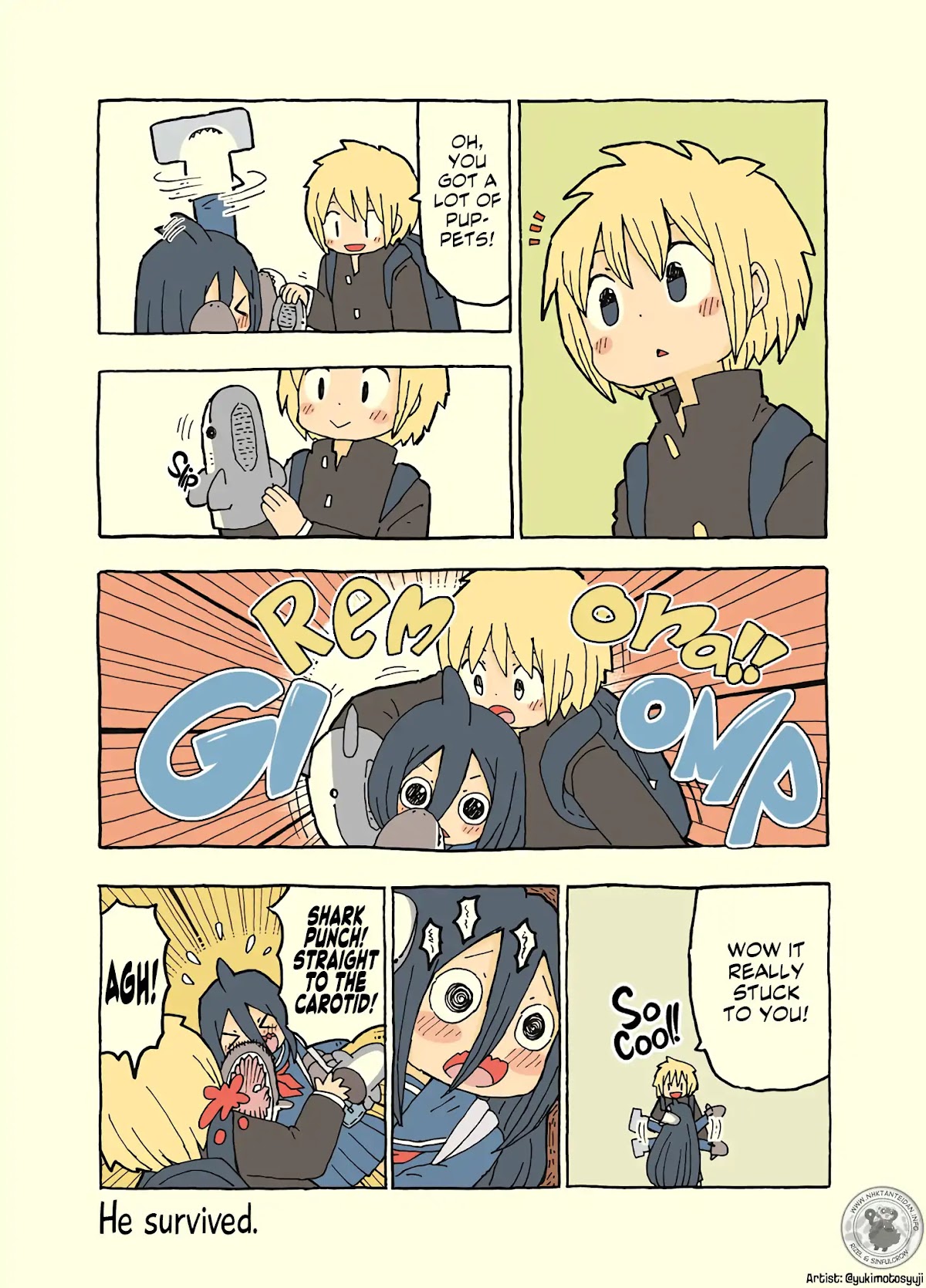 Shark Girl Chapter 0.3 page 2 - Chapter 0.3