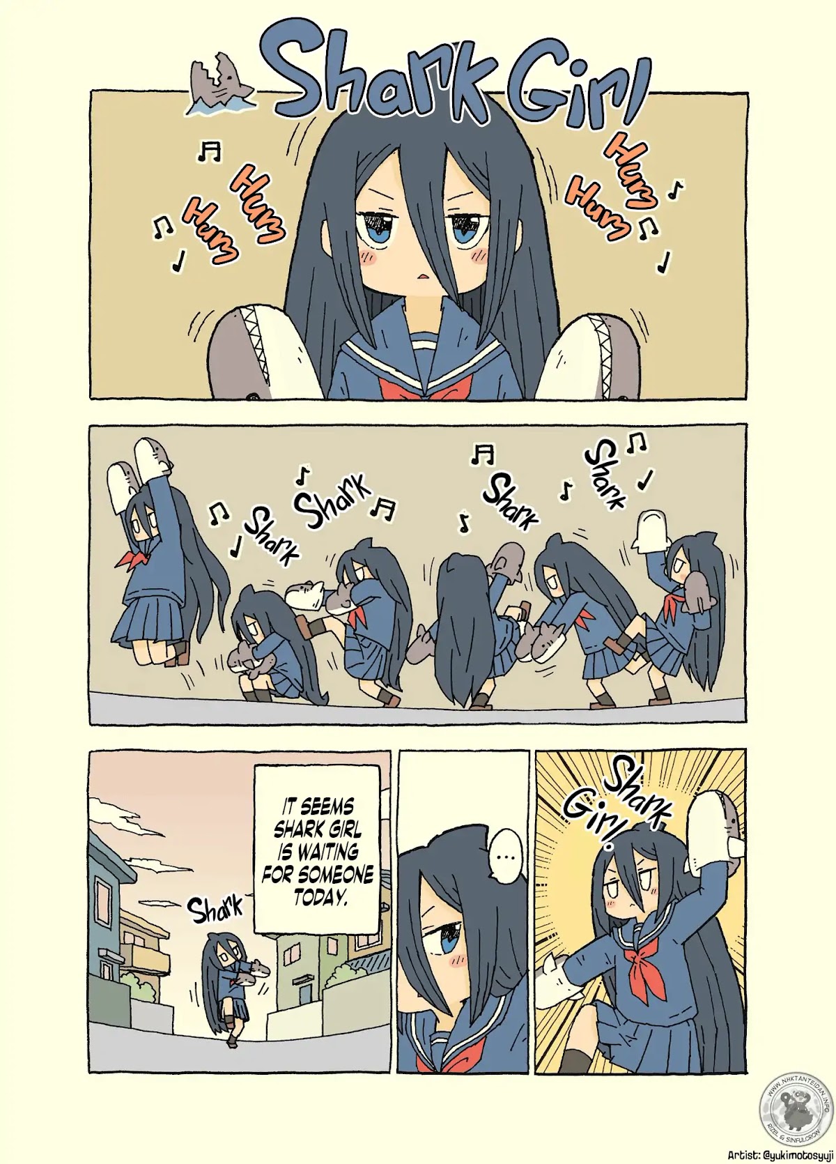 Shark Girl Chapter 0.4 page 1 - Chapter 0.4