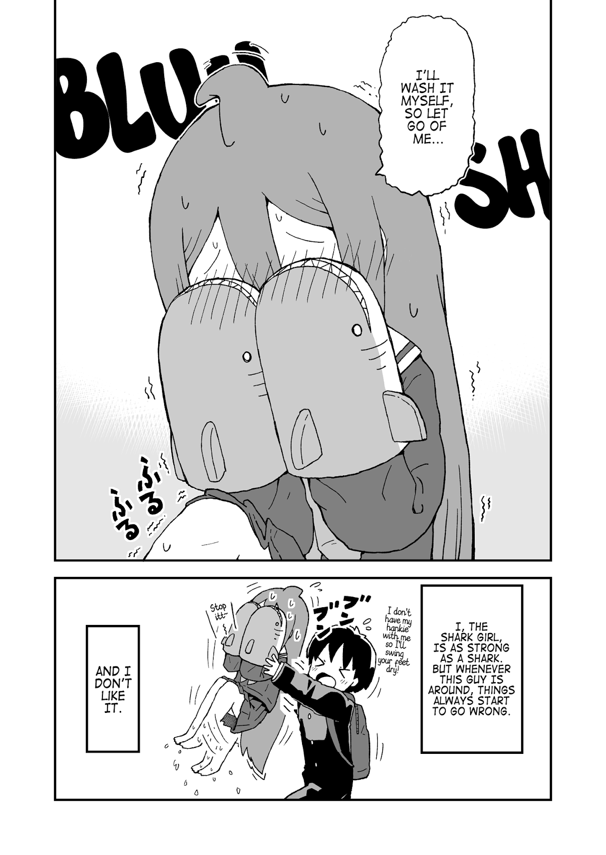 Shark Girl Chapter 1.5 page 4 - Chapter 1.5
