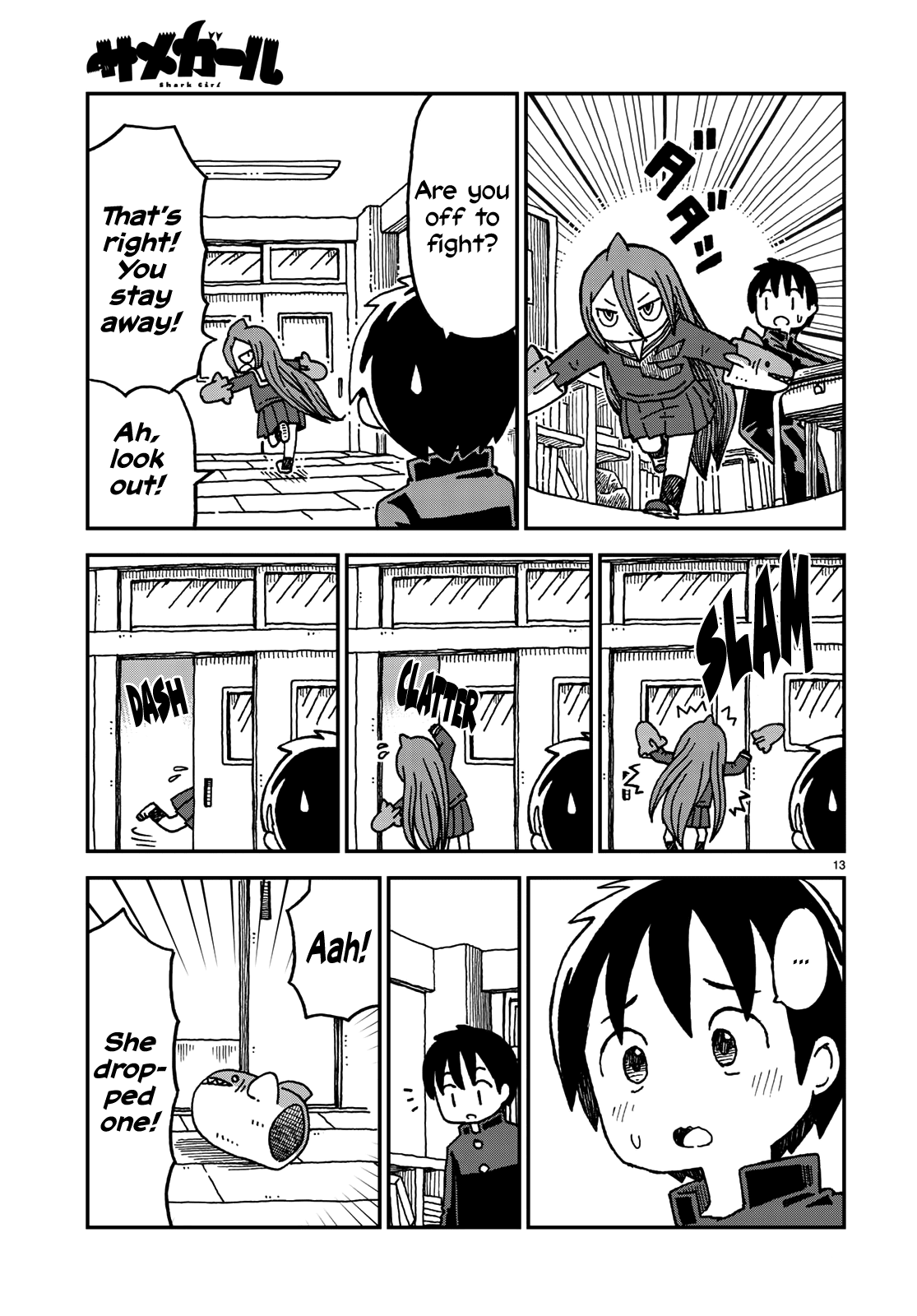 Shark Girl Chapter 1 page 13 - Chapter 1: The Introduction of Shark Girl