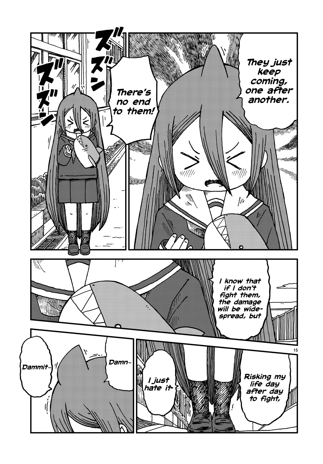 Shark Girl Chapter 1 page 15 - Chapter 1: The Introduction of Shark Girl