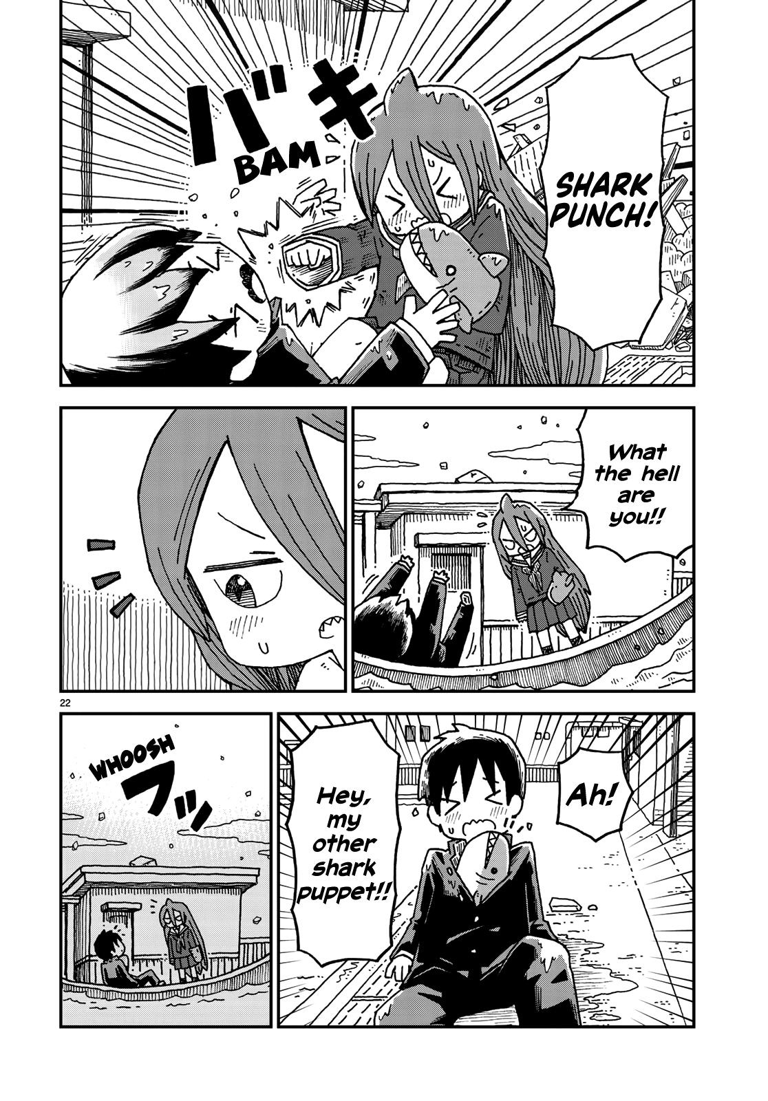Shark Girl Chapter 1 page 22 - Chapter 1: The Introduction of Shark Girl
