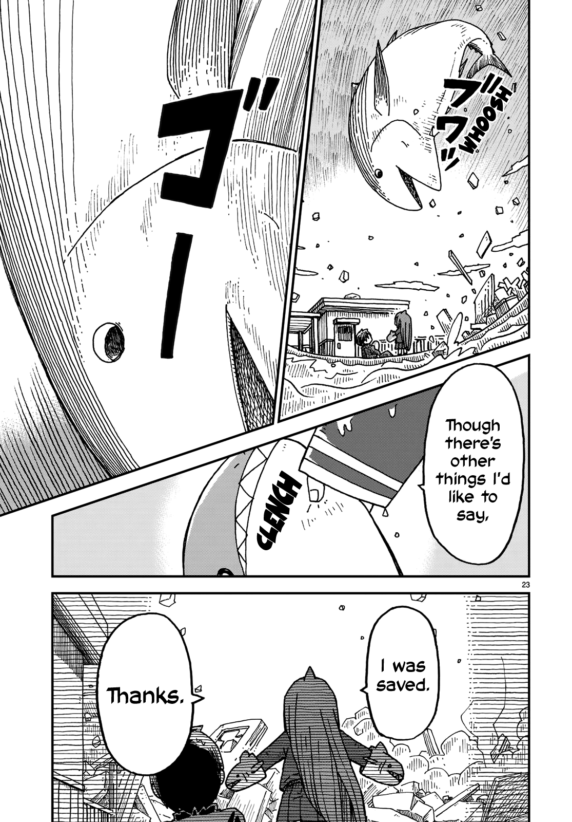 Shark Girl Chapter 1 page 23 - Chapter 1: The Introduction of Shark Girl