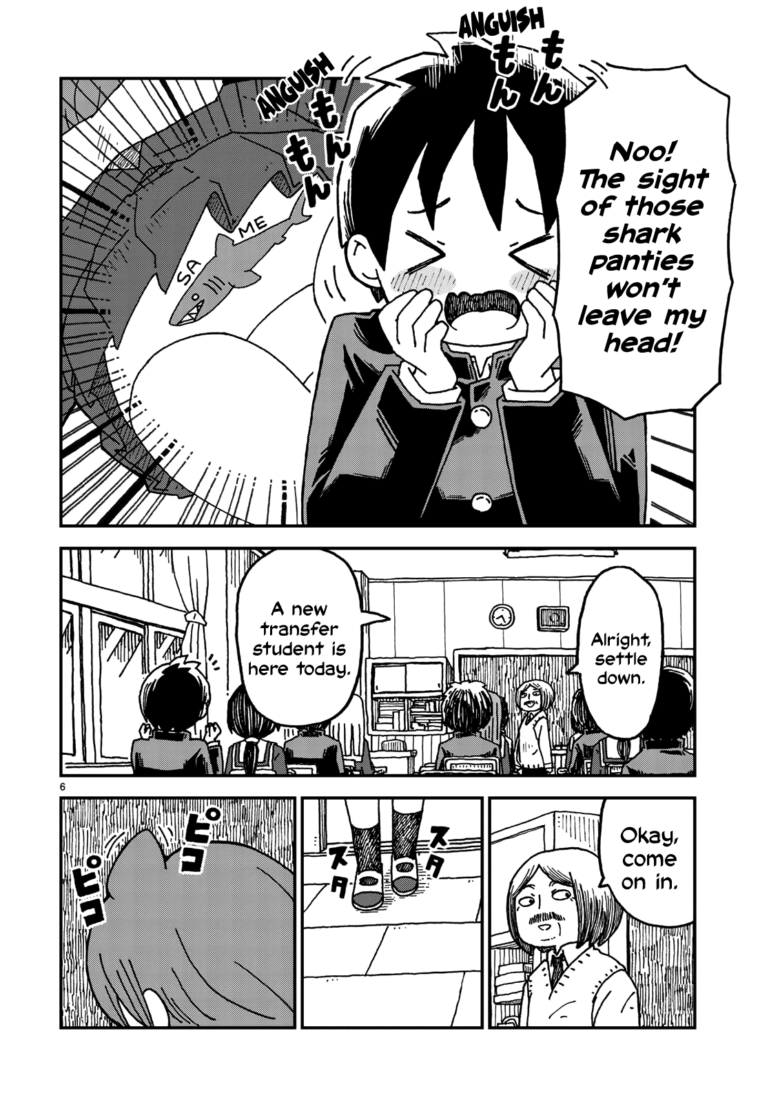 Shark Girl Chapter 1 page 6 - Chapter 1: The Introduction of Shark Girl