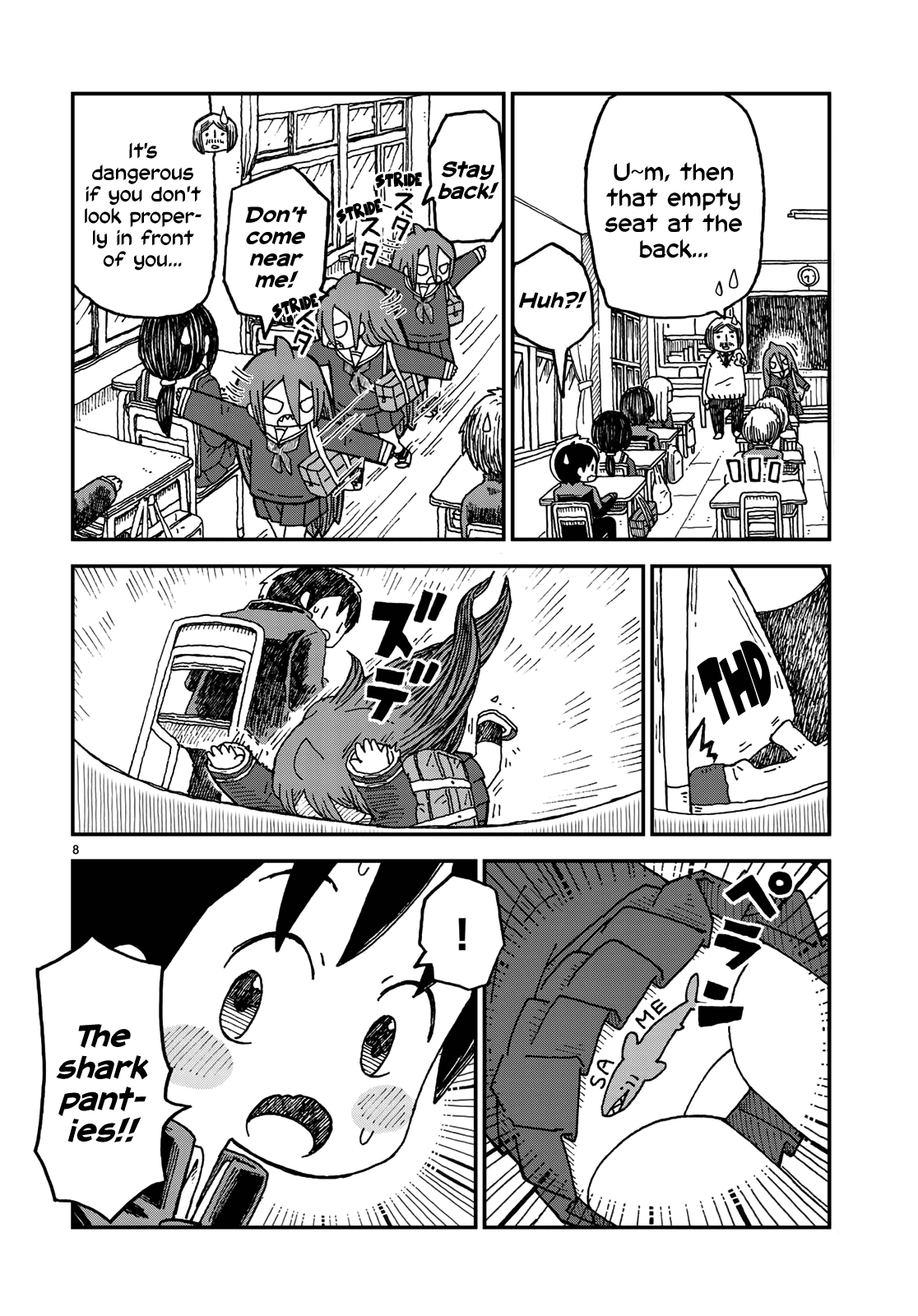 Shark Girl Chapter 1 page 8 - Chapter 1: The Introduction of Shark Girl