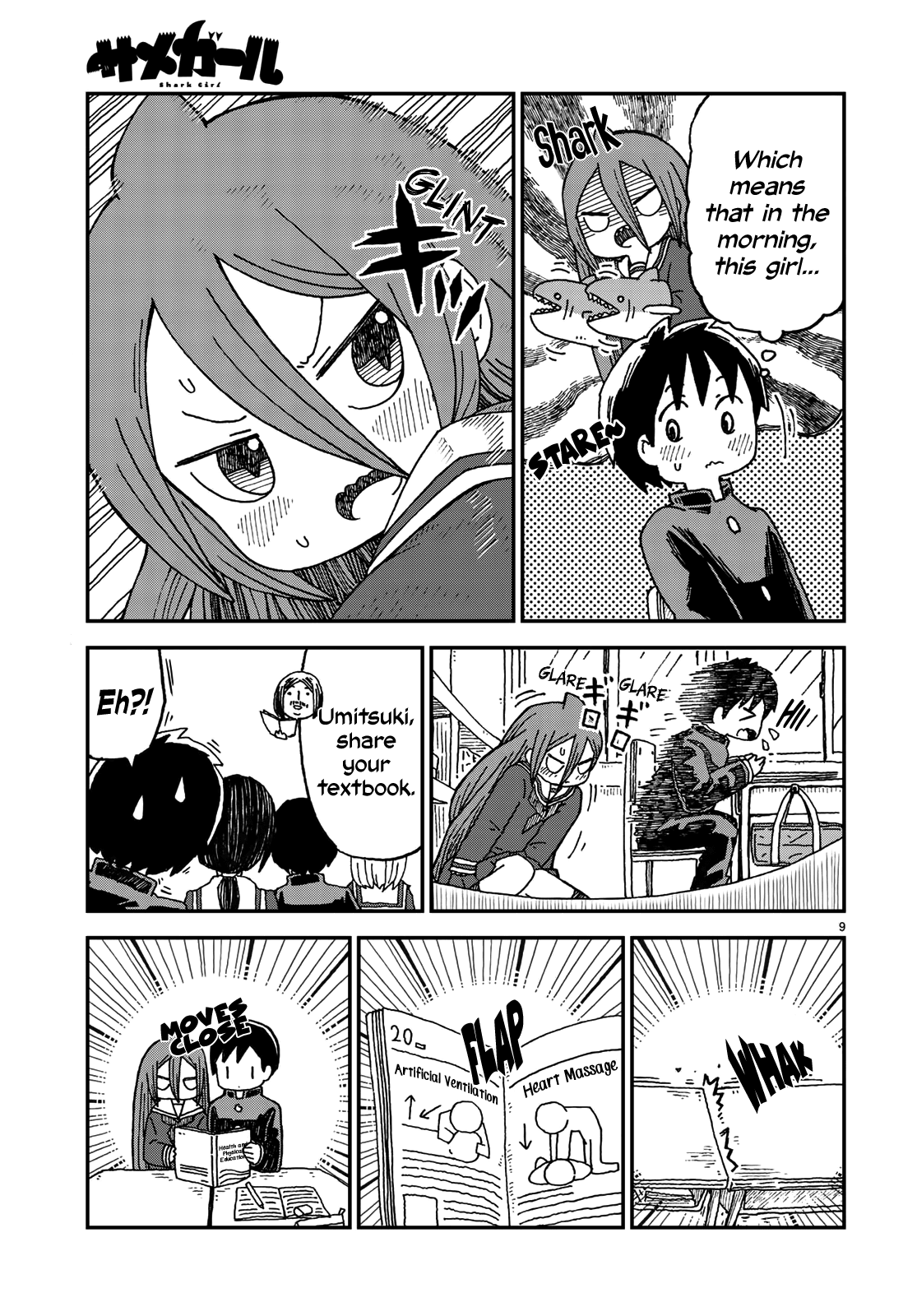 Shark Girl Chapter 1 page 9 - Chapter 1: The Introduction of Shark Girl