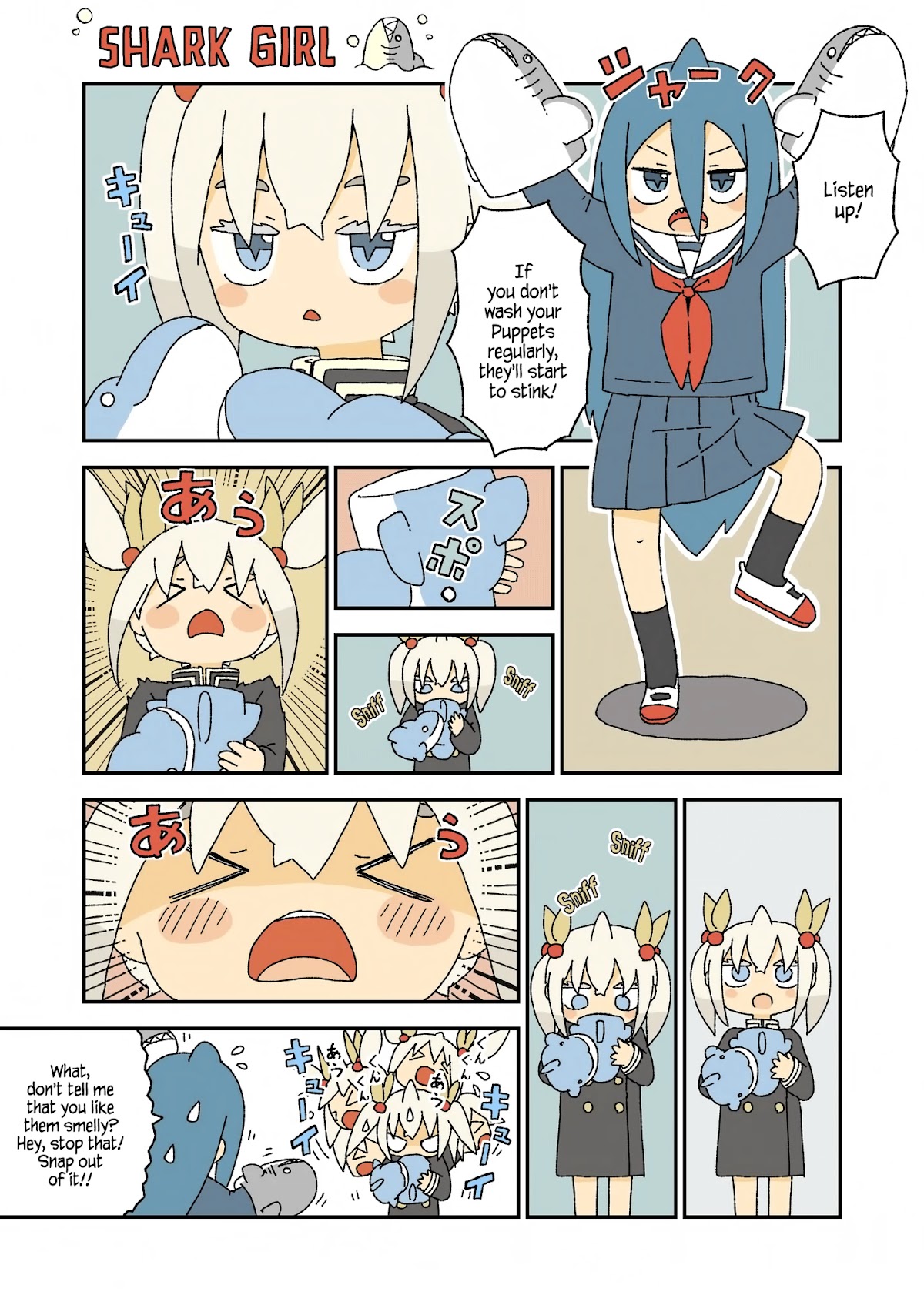 Shark Girl Chapter 11.5 page 4 - Chapter 11.5: Shark Girl and Dolphin