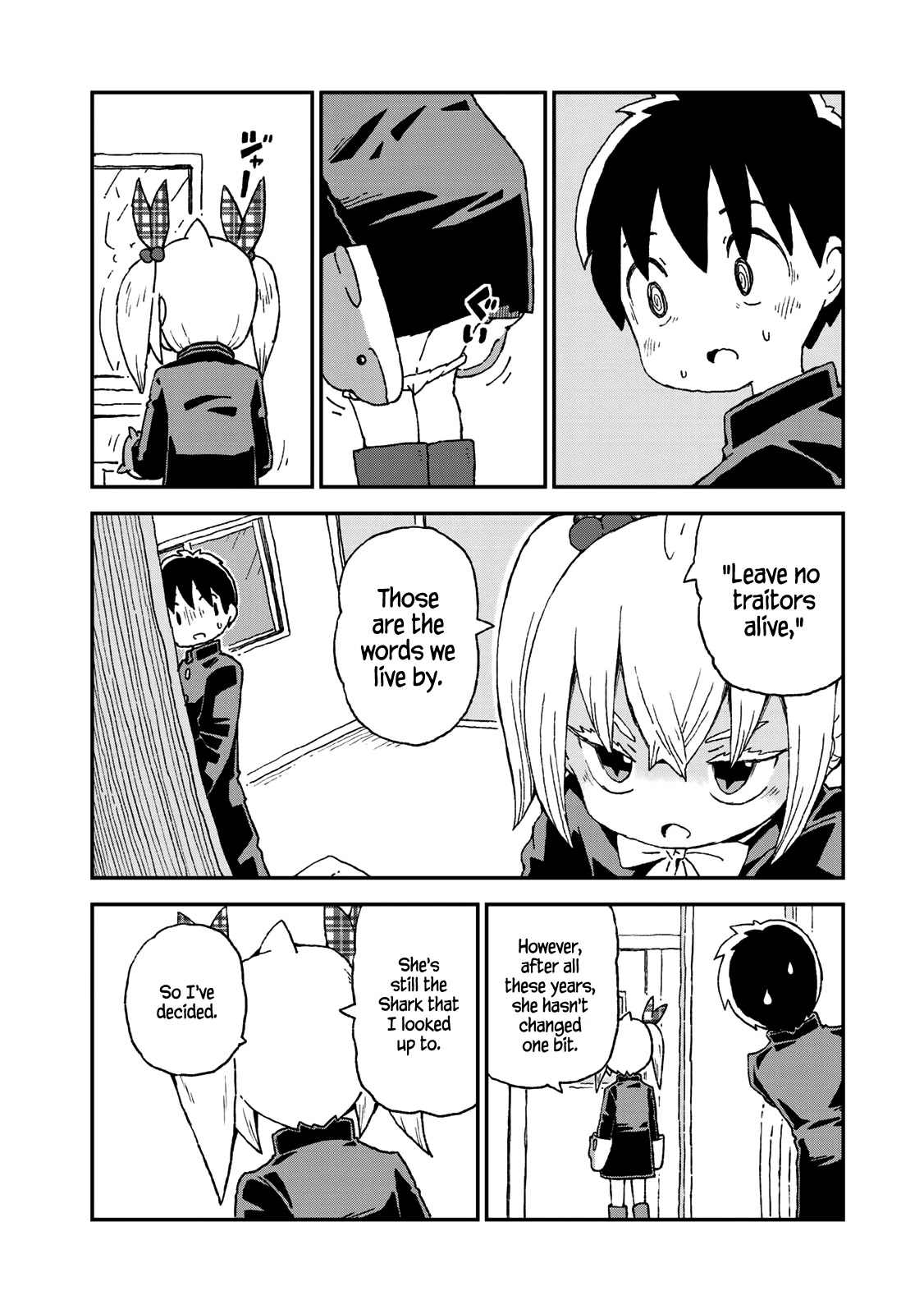 Shark Girl Chapter 11 page 14 - Chapter 11: Natsuzo and Dolphin