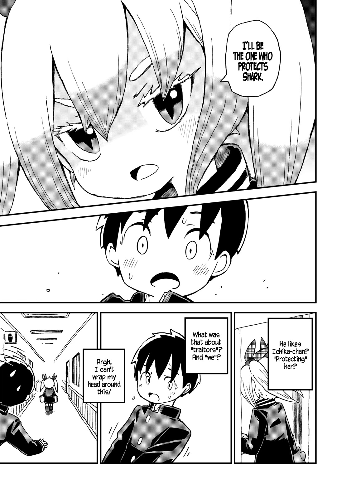 Shark Girl Chapter 11 page 15 - Chapter 11: Natsuzo and Dolphin