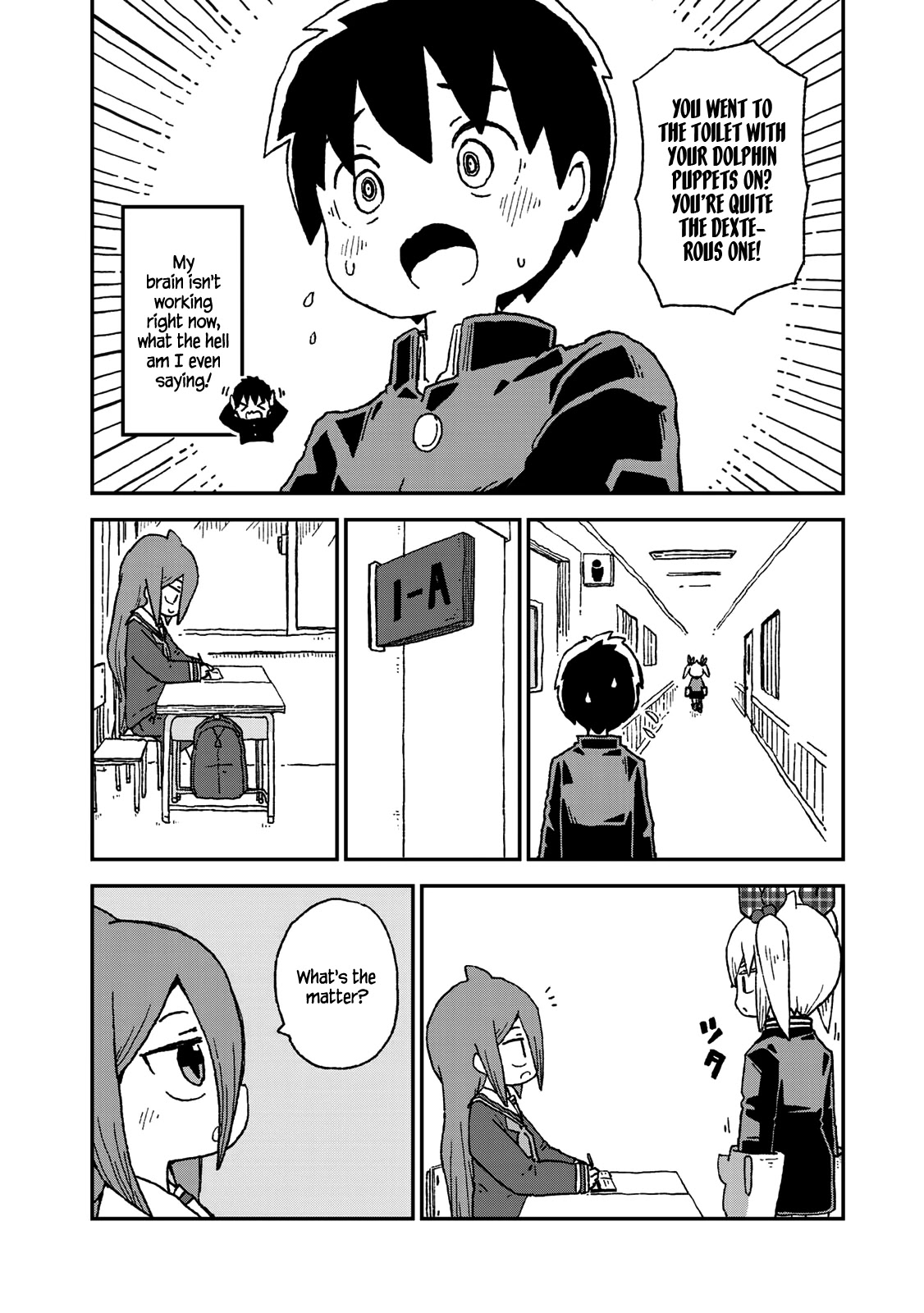 Shark Girl Chapter 11 page 16 - Chapter 11: Natsuzo and Dolphin