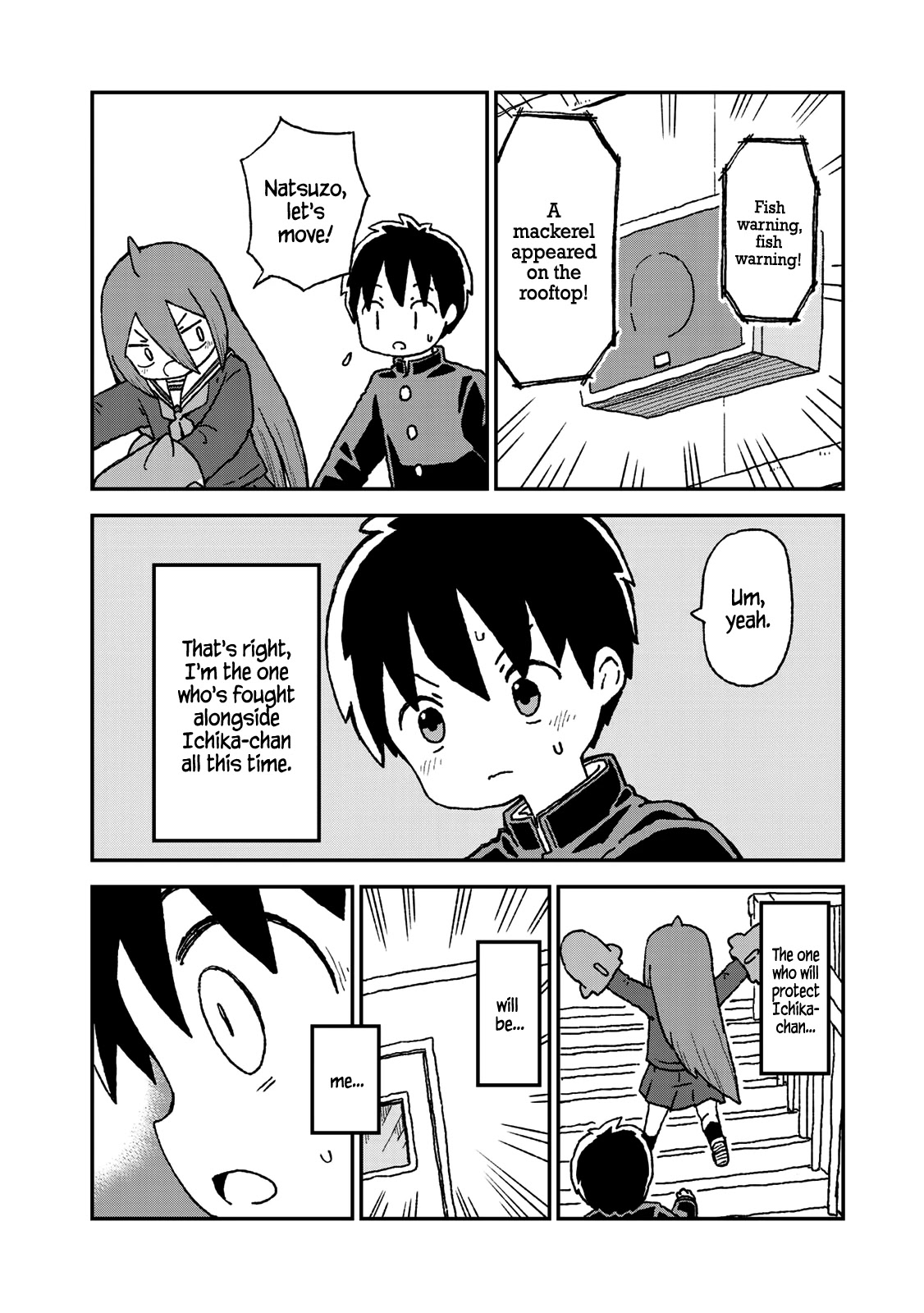 Shark Girl Chapter 11 page 22 - Chapter 11: Natsuzo and Dolphin