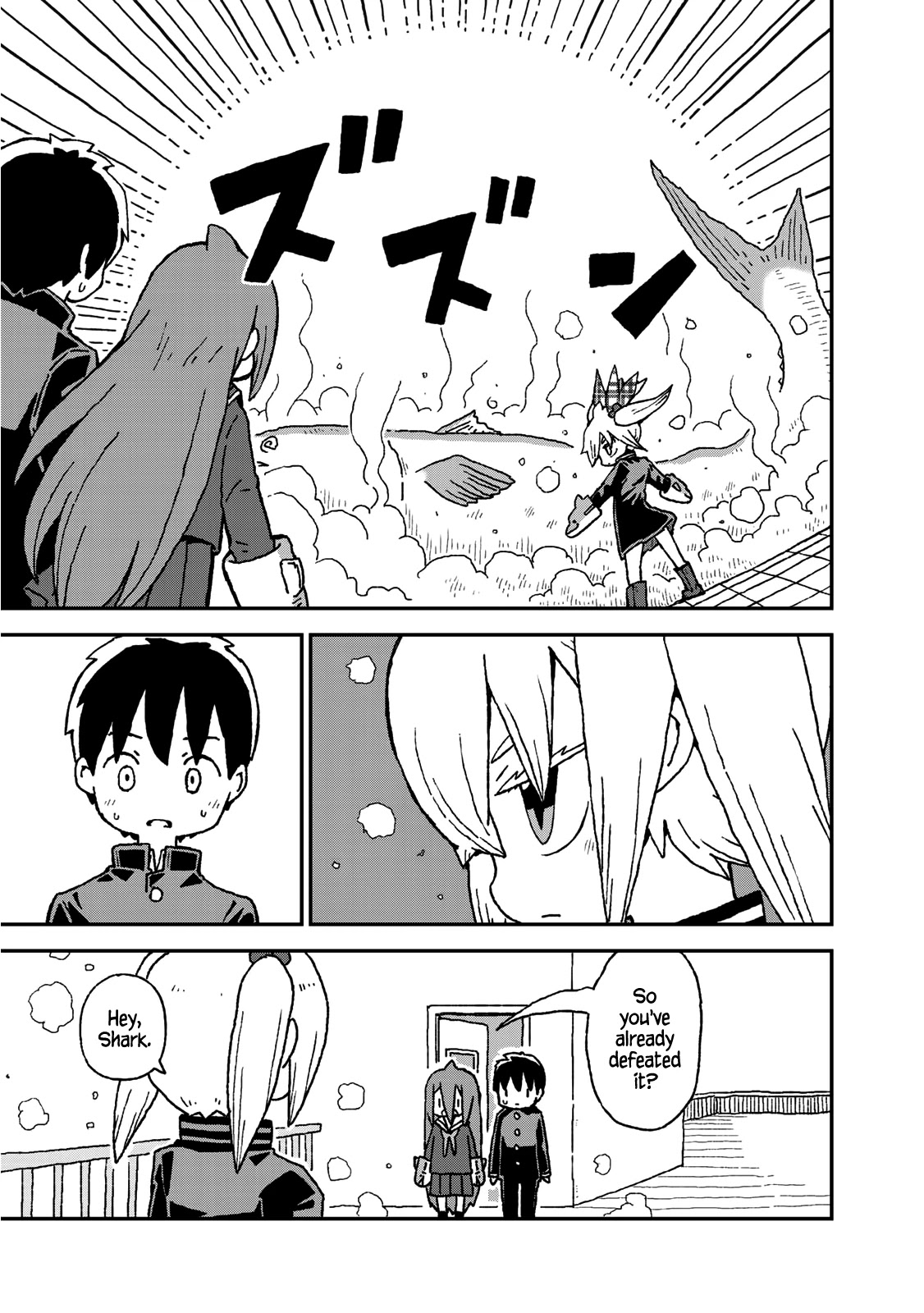 Shark Girl Chapter 11 page 23 - Chapter 11: Natsuzo and Dolphin