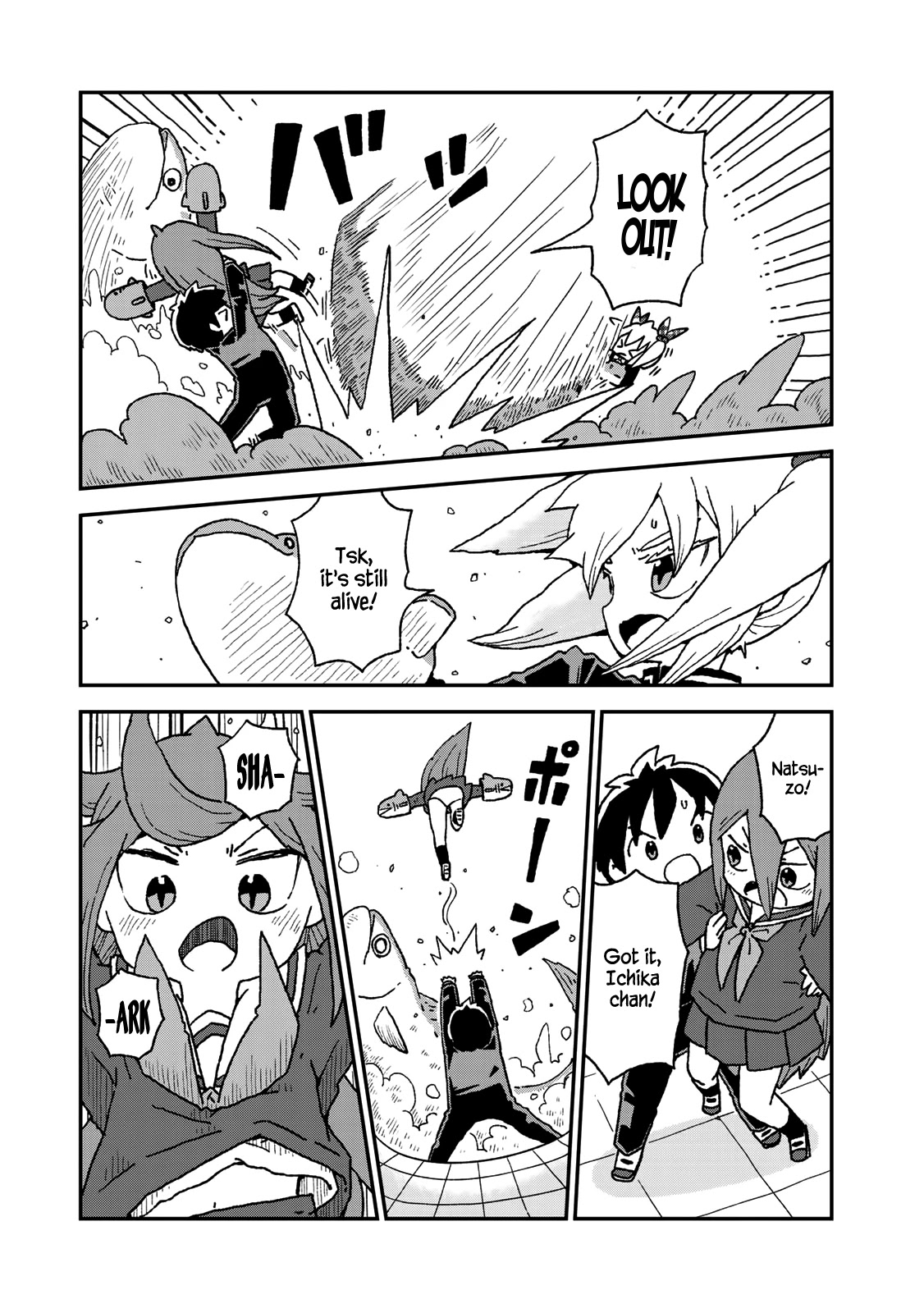 Shark Girl Chapter 11 page 25 - Chapter 11: Natsuzo and Dolphin